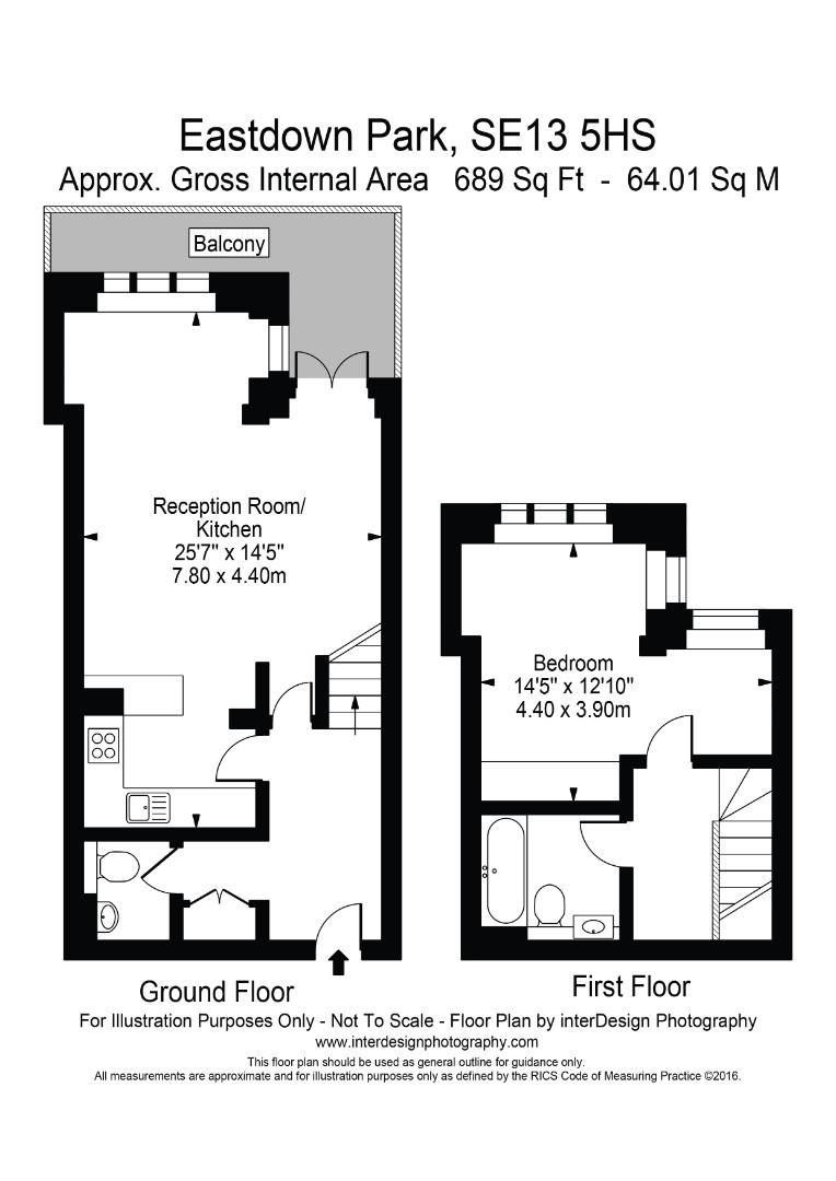 6, 34-40 Eastdown Park, London floorplan