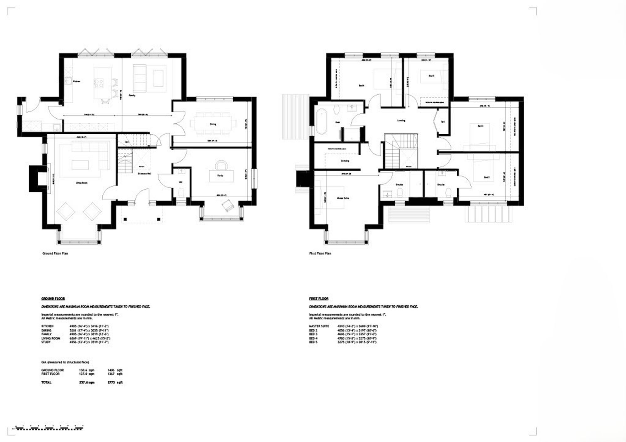 Plot 1, Deerhurst Place, East Sussex floorplan
