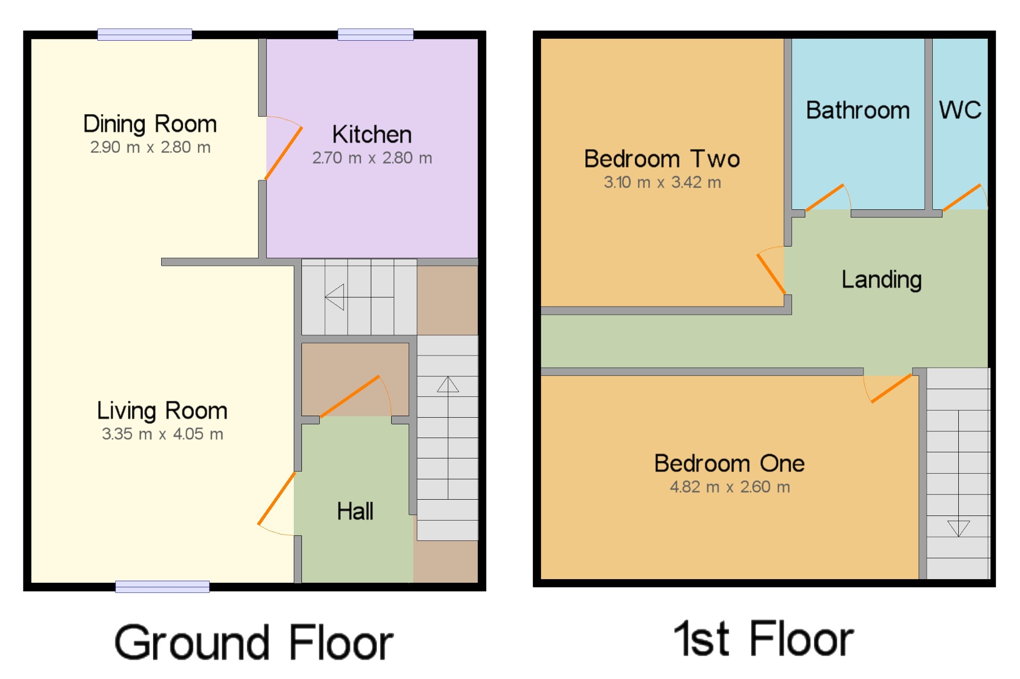 2 Bedrooms Semi-detached house for sale in Maes Y Parc, Chirk, Wrexham LL14