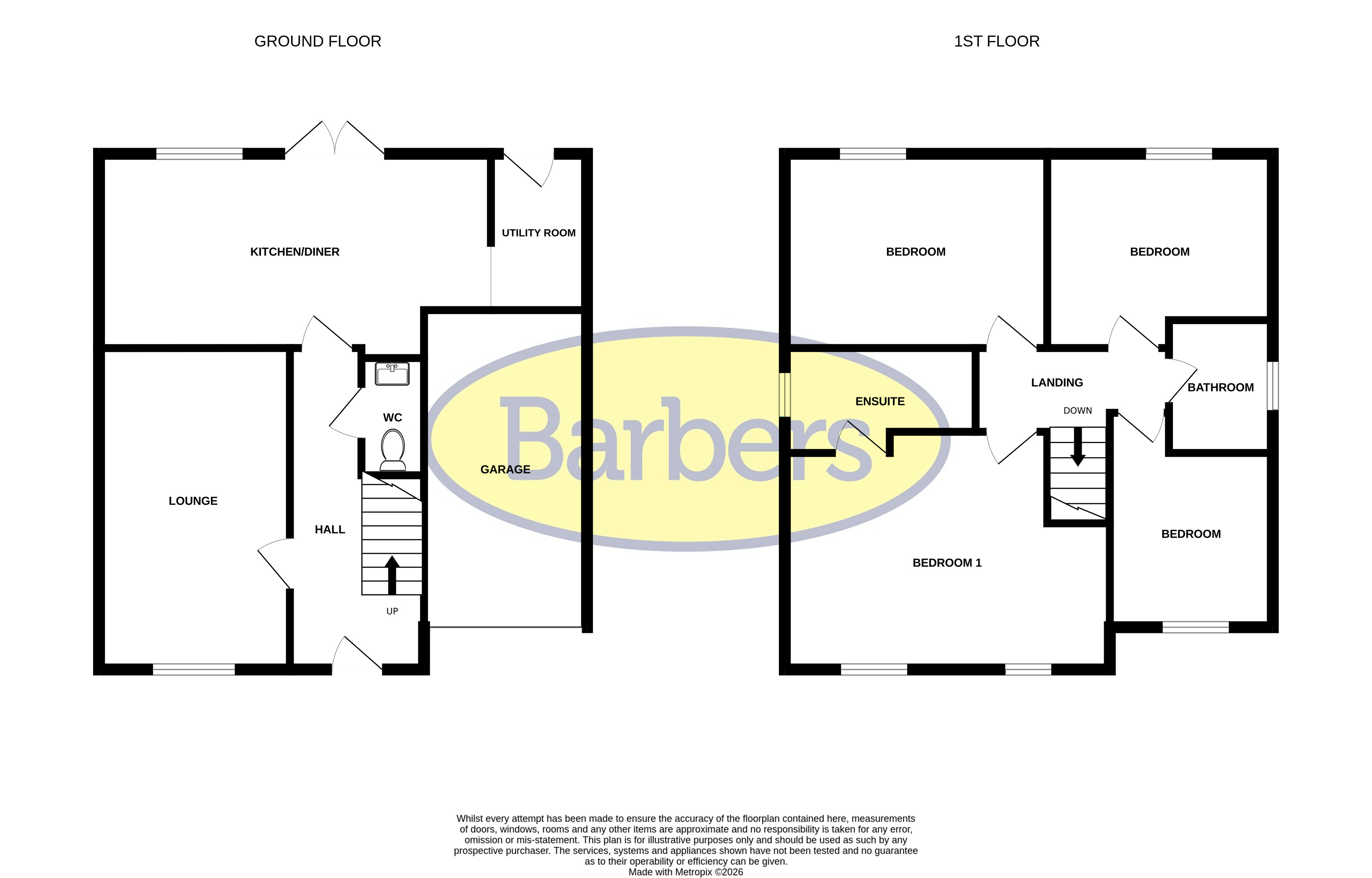 7, Argus Gardens, Whitchurch floorplan