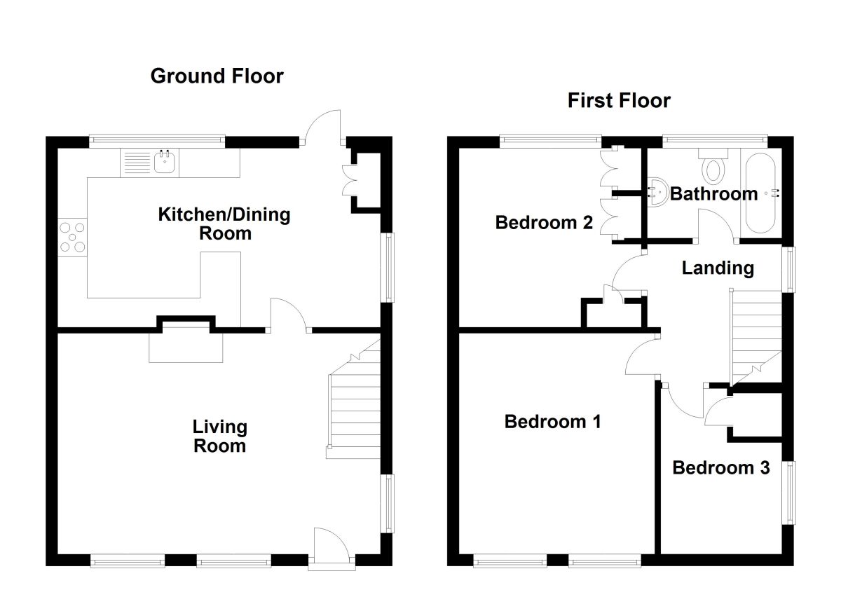 3 Bedrooms Terraced house for sale in Stambourne Road, Toppesfield, Halstead CO9
