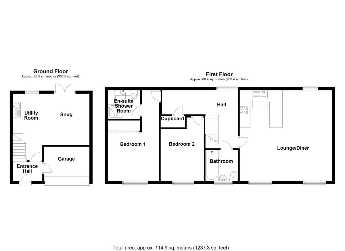 3 Bedrooms Flat for sale in Bayford Way, Stansted CM24