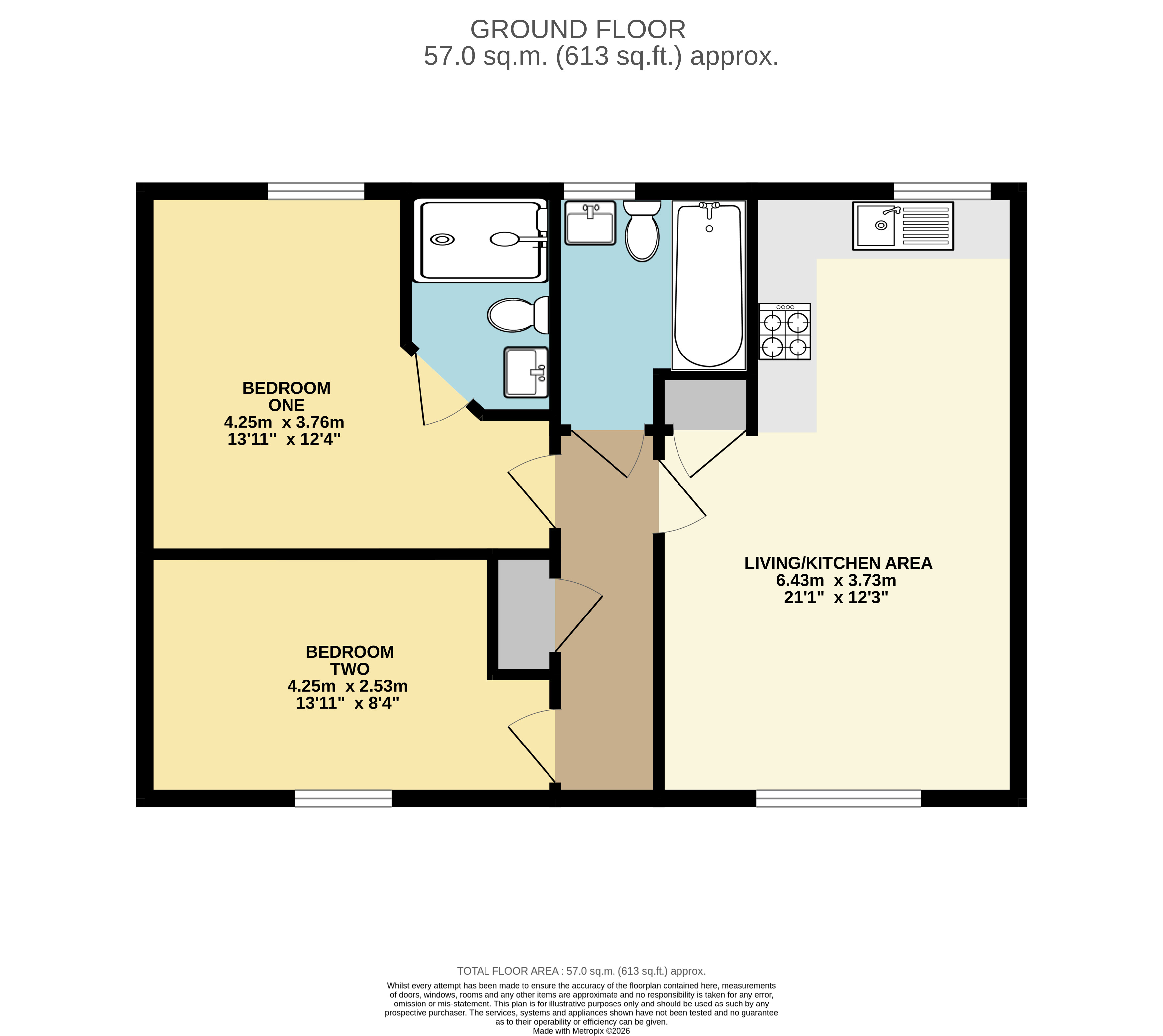 10, Healey Road, Bedfordshire floorplan