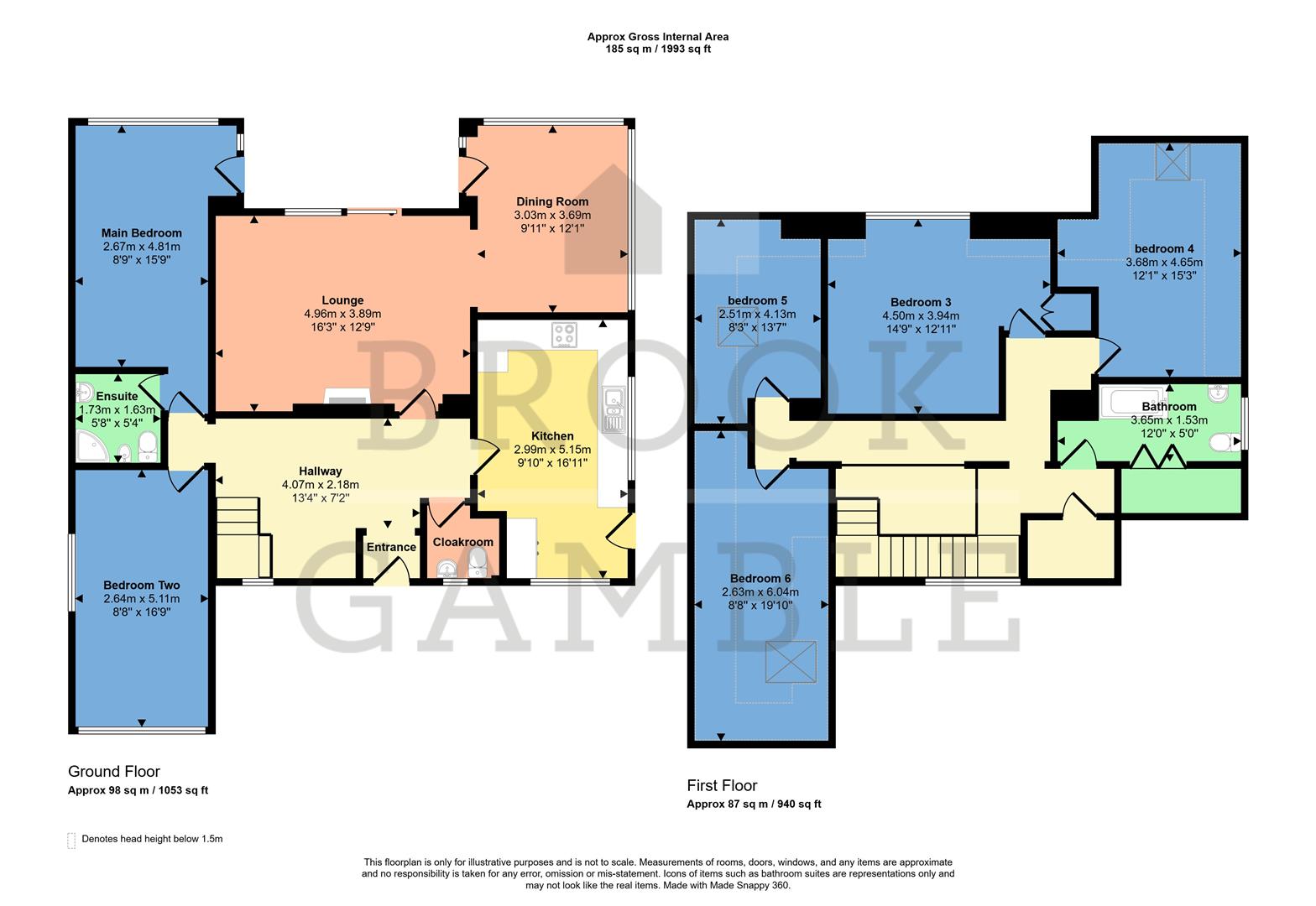 42, Pashley Road, Eastbourne floorplan