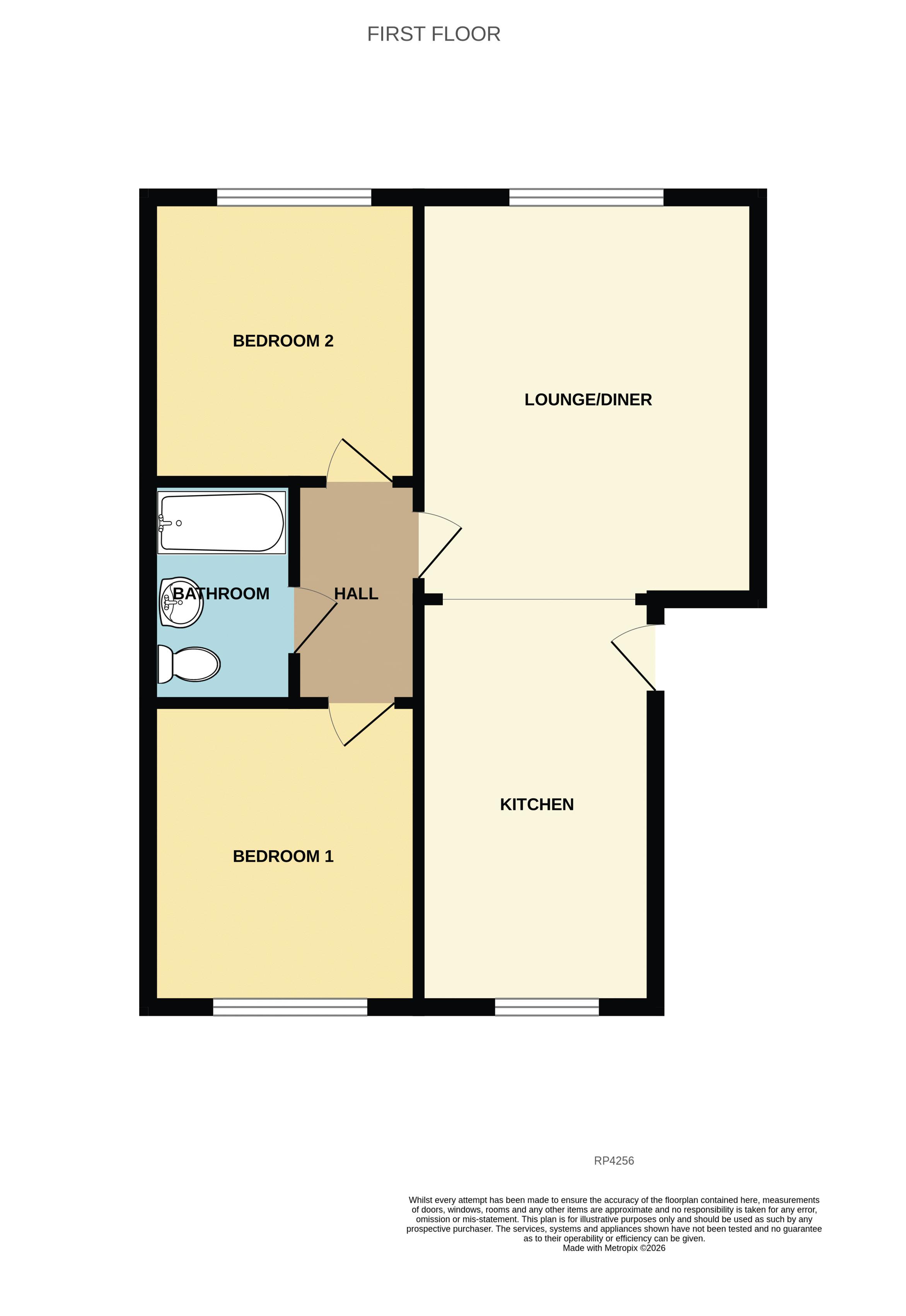 17, The Orchard, Colwyn Bay floorplan