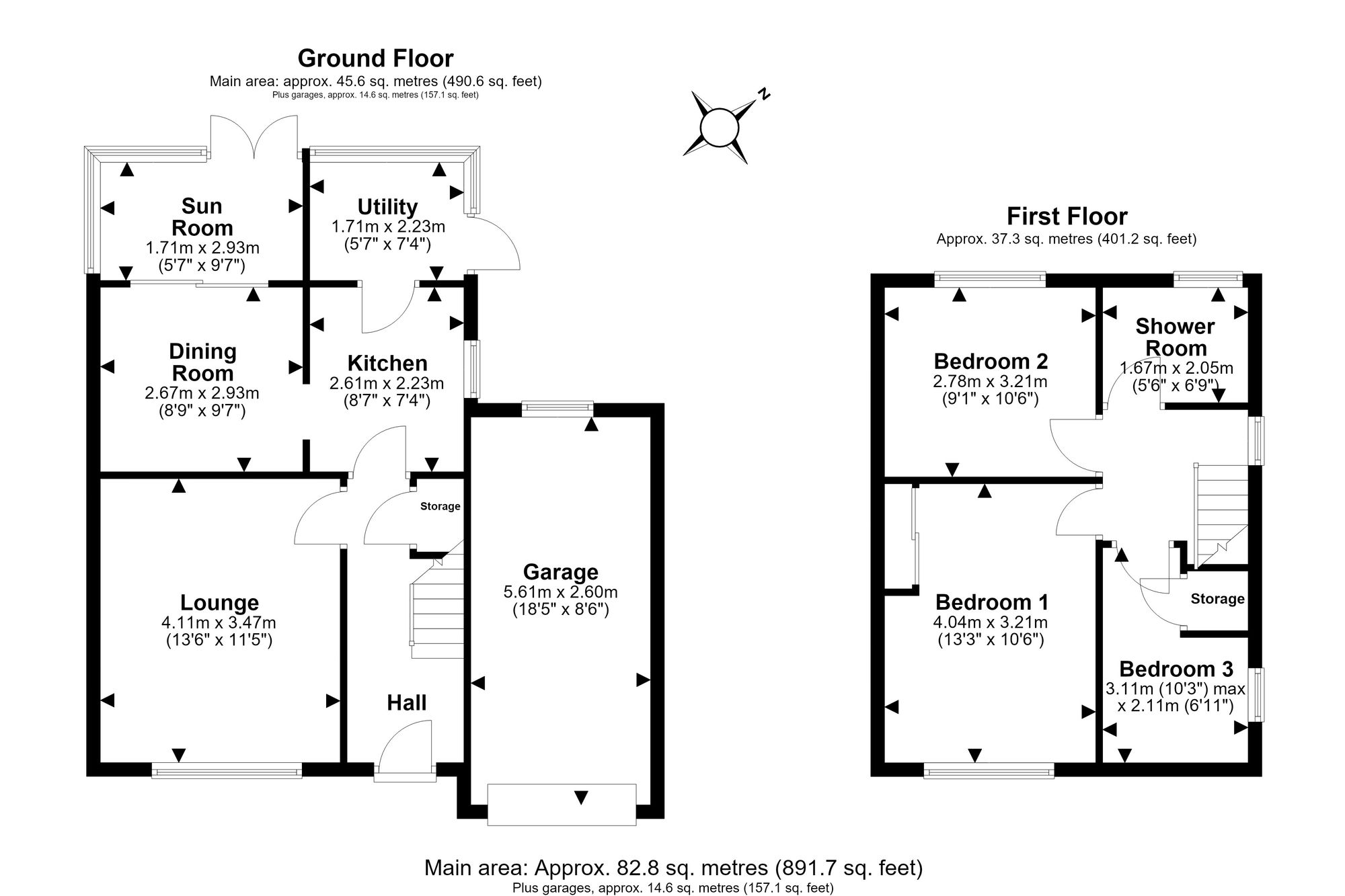 74 Latham Avenue, Frodsham floorplan