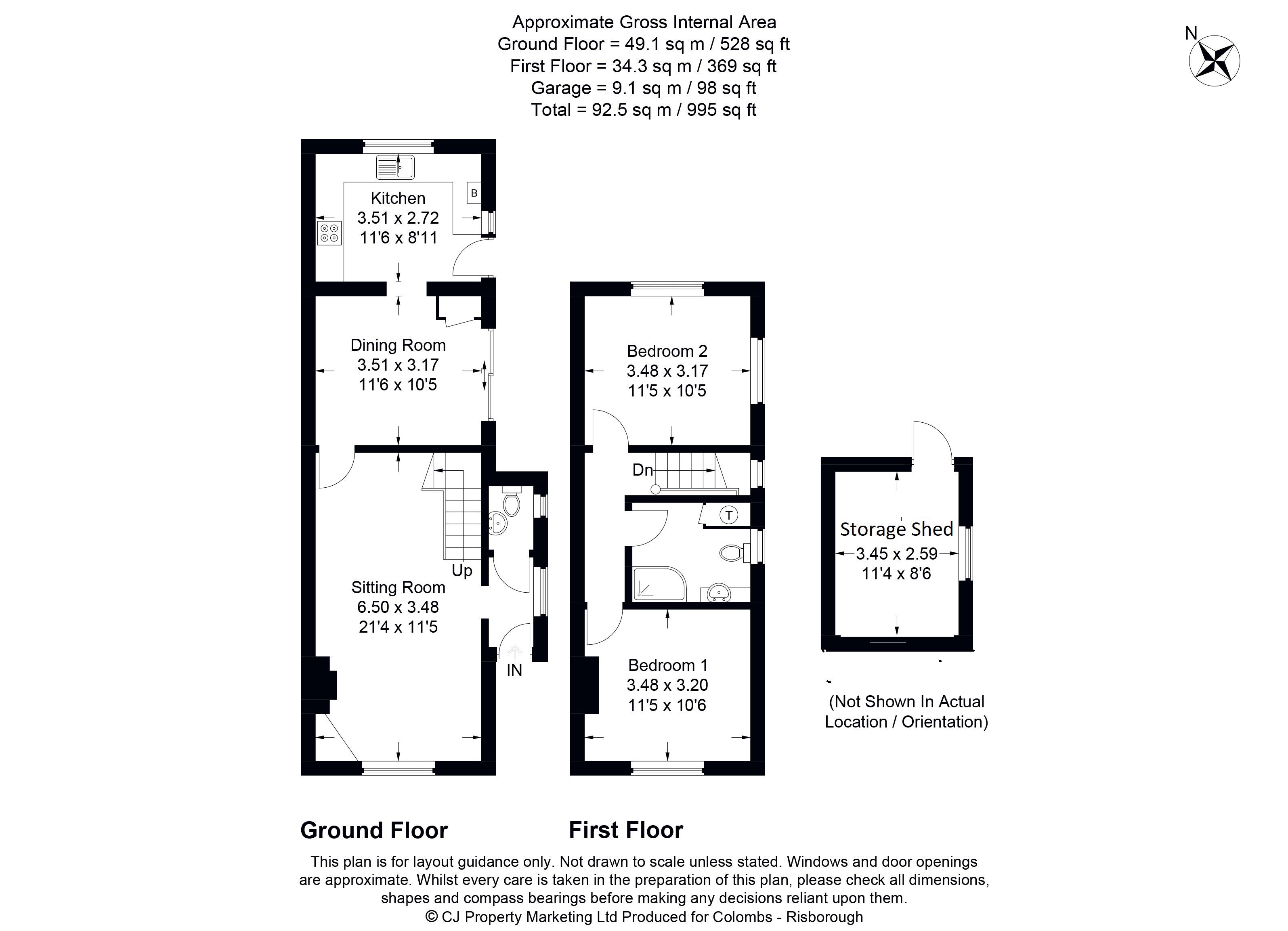 2 Bedrooms Semi-detached house for sale in Park Street, Princes Risborough HP27