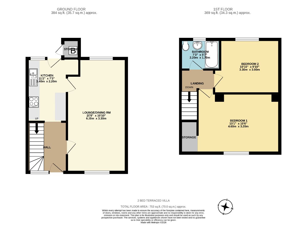 16 Henderson Street, Kingseat, Dunfermline floorplan