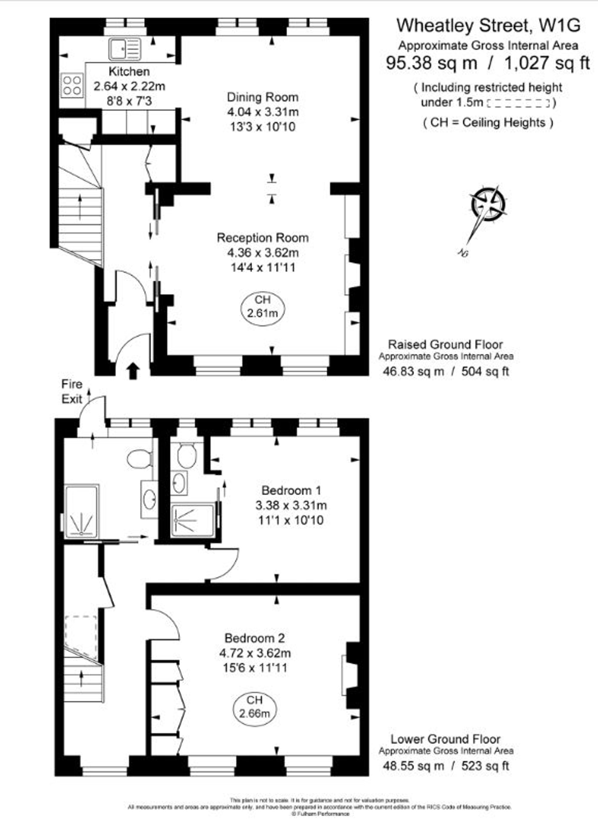 6 Wheatley Street, London floorplan
