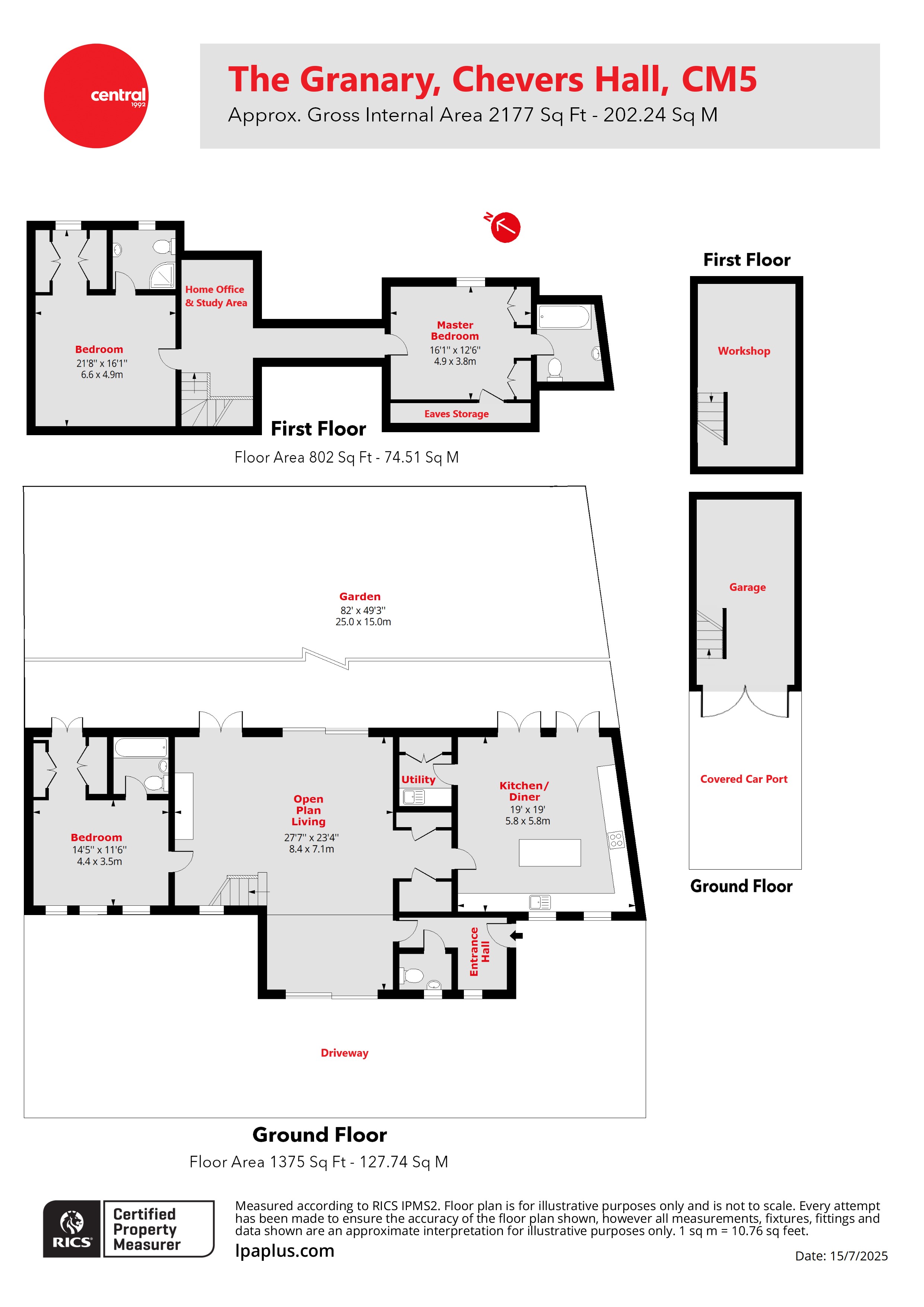Chevers Hall, High Ongar floorplan