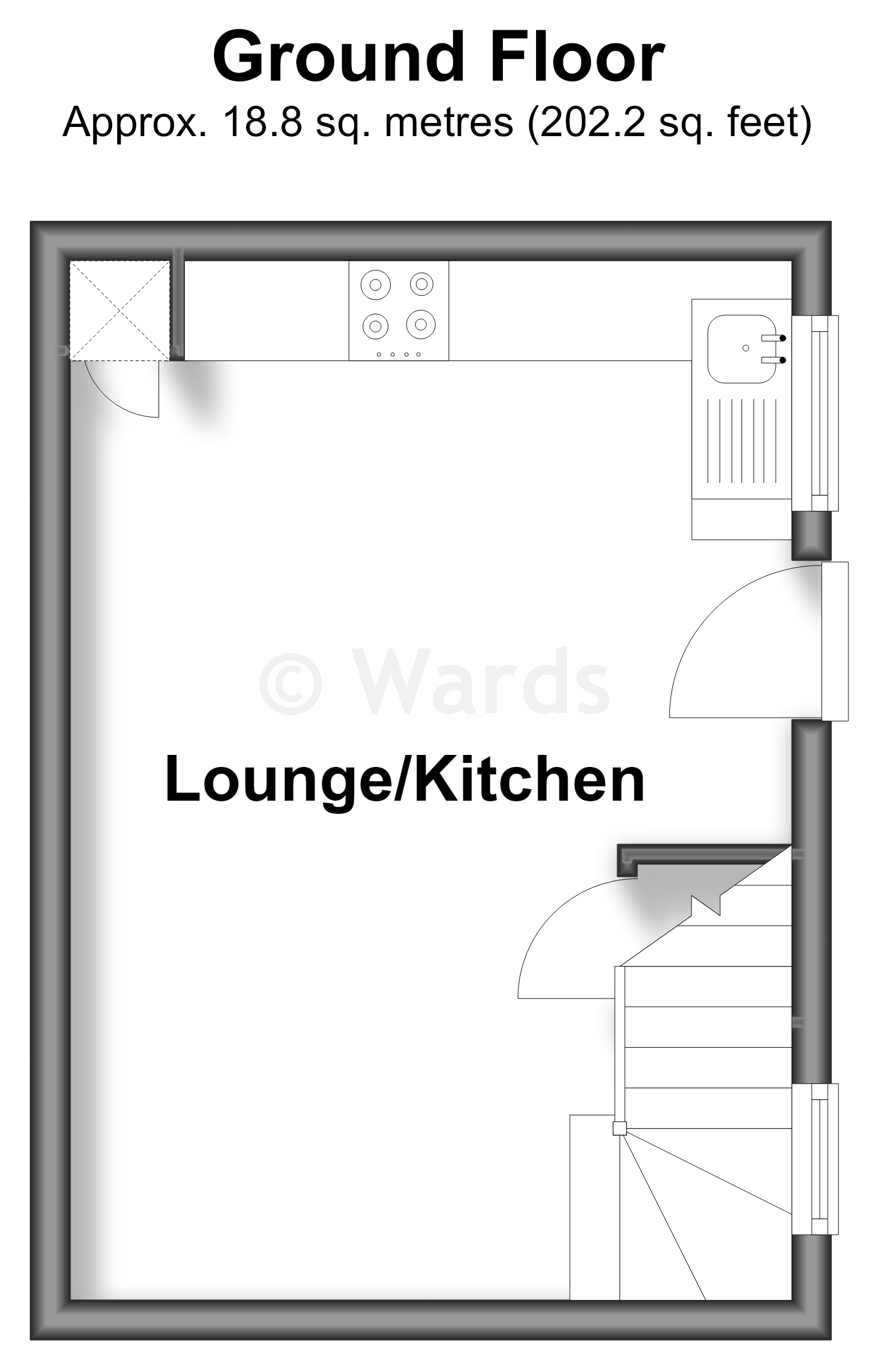 1C, Solomon Road, Gillingham floorplan