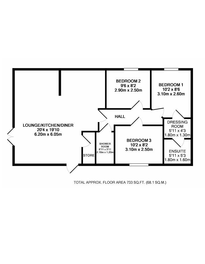 3 bedroom mobile/park home for sale - 43952377 PrimeLocation