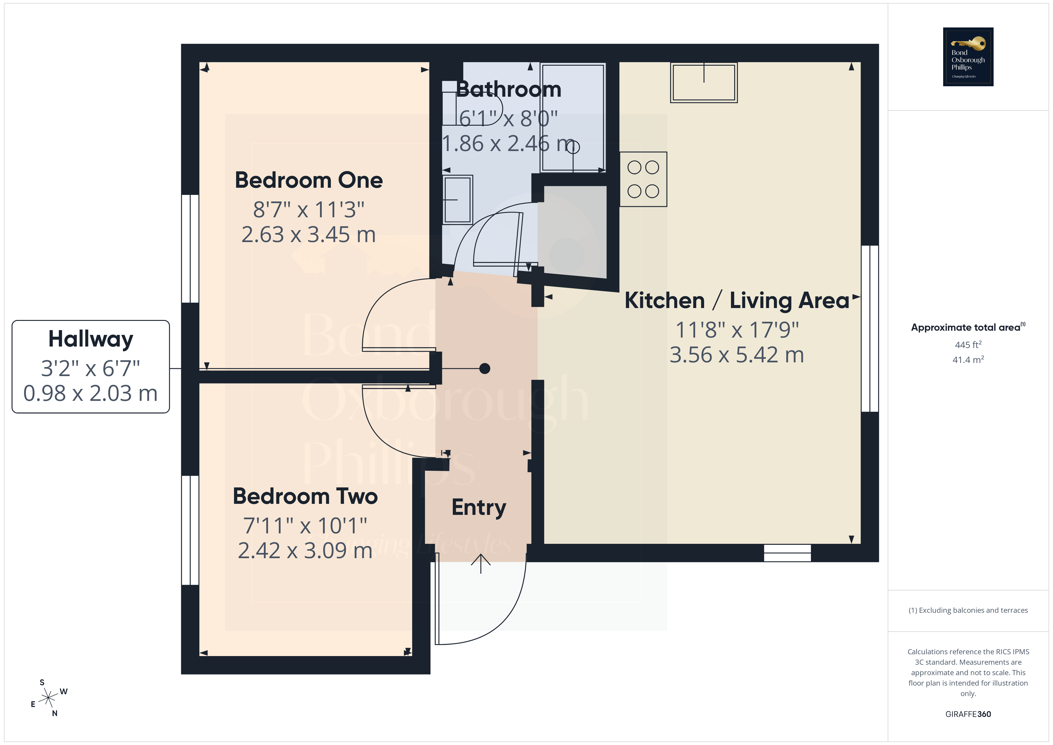 Flat 17, Barton Court,, Barton Road, Devon floorplan
