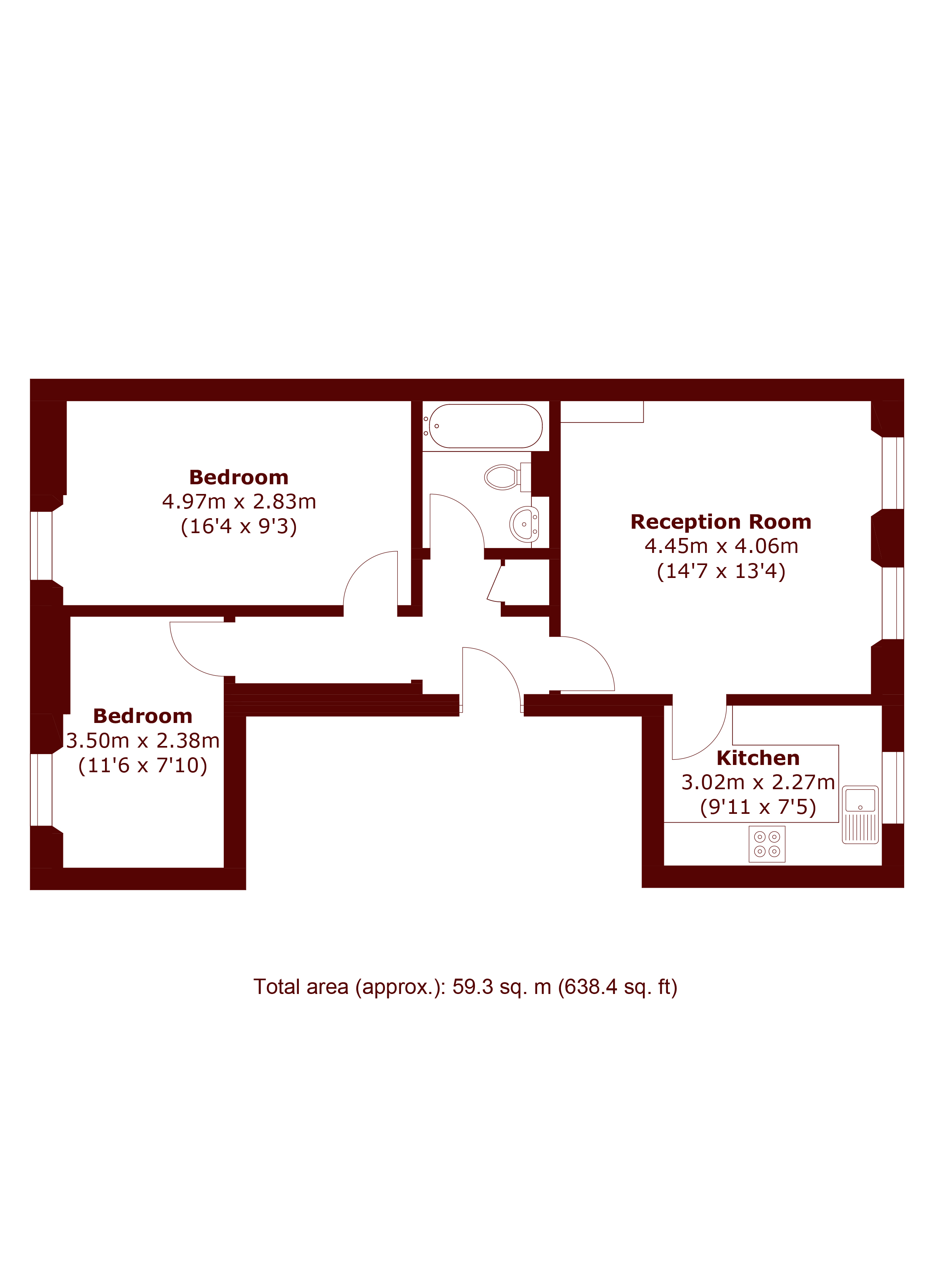 Lexham Gardens, London floorplan