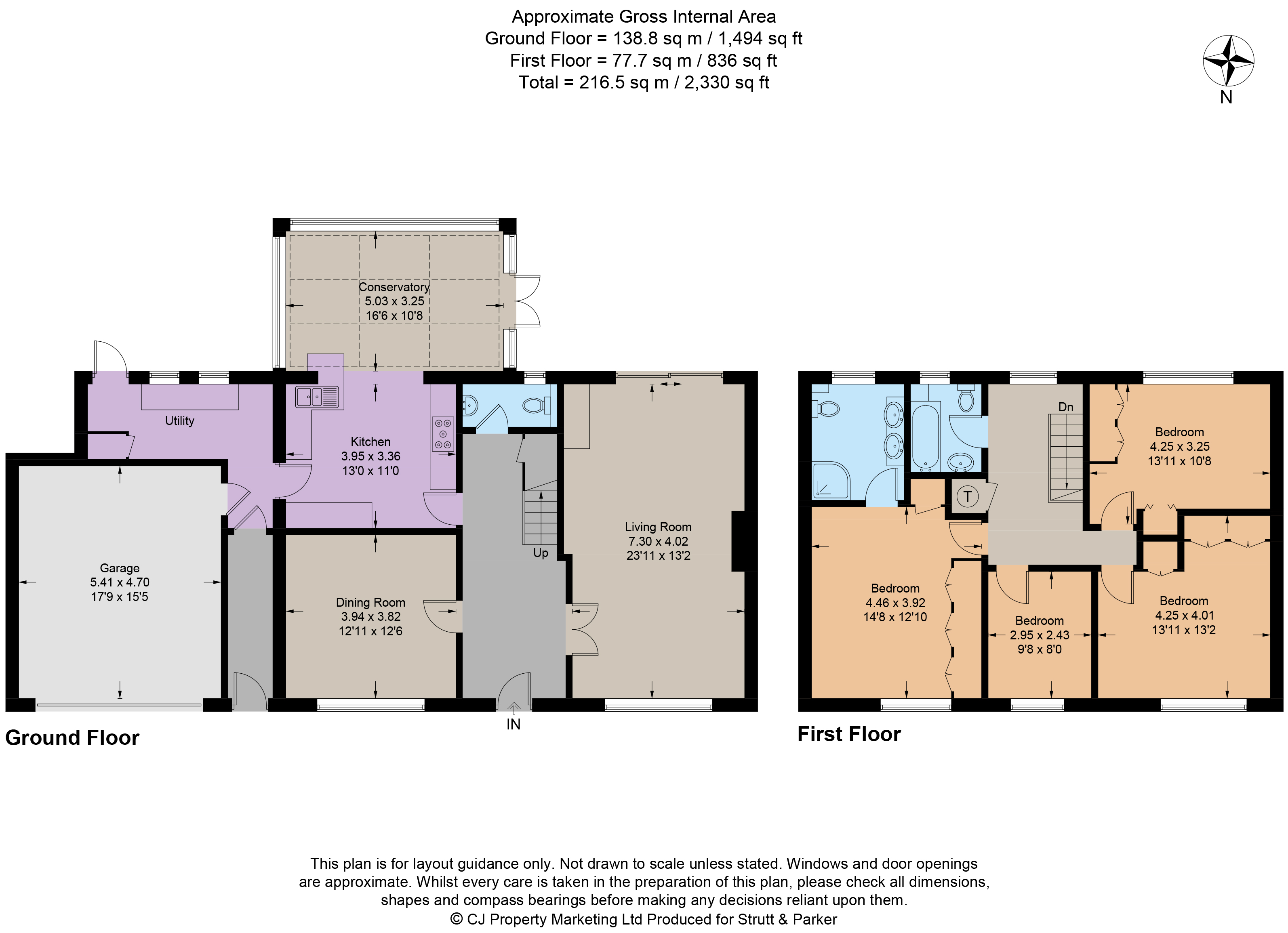 3, St. Huberts Close, Buckinghamshire floorplan