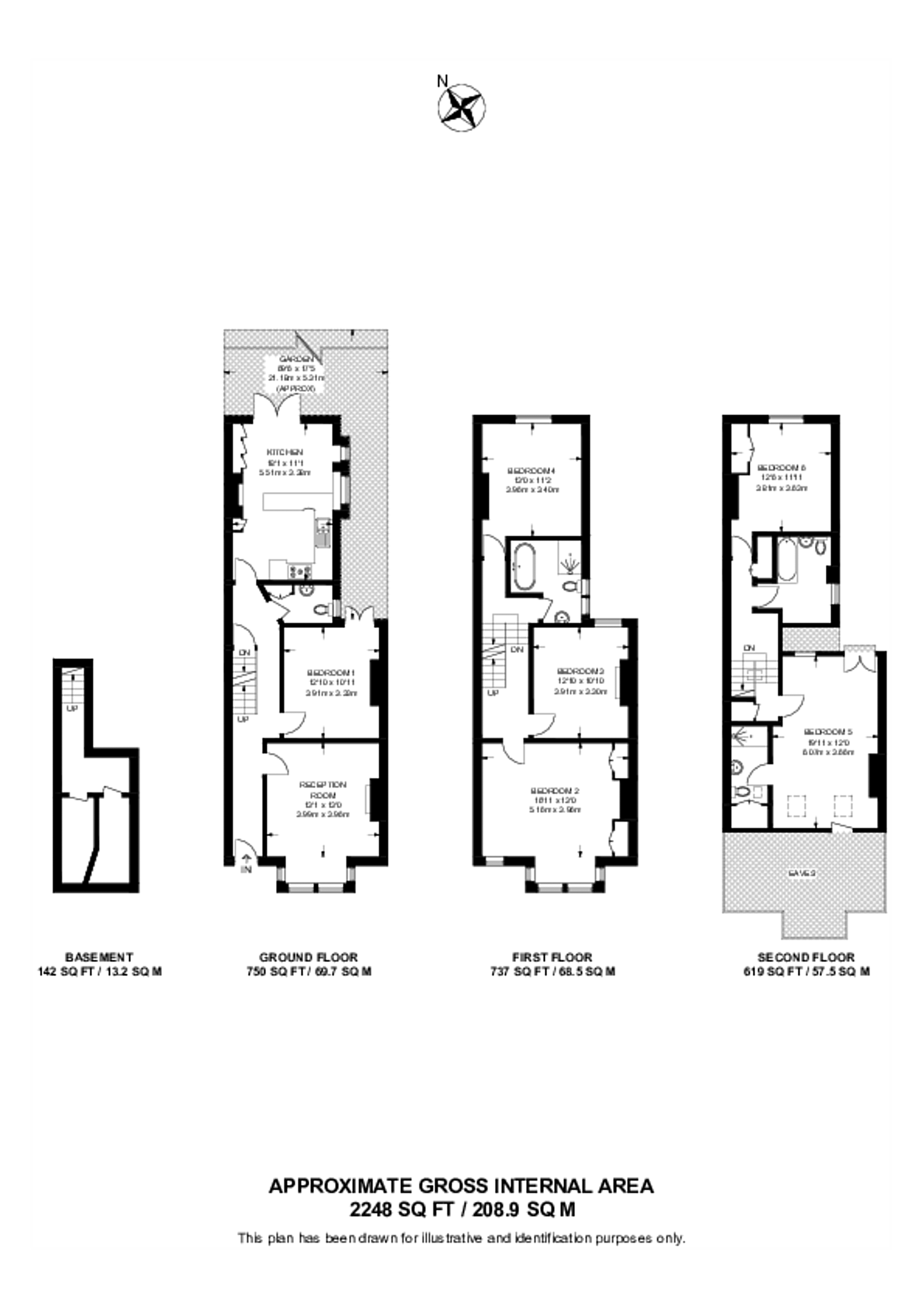 42A KILLYON ROAD floorplan
