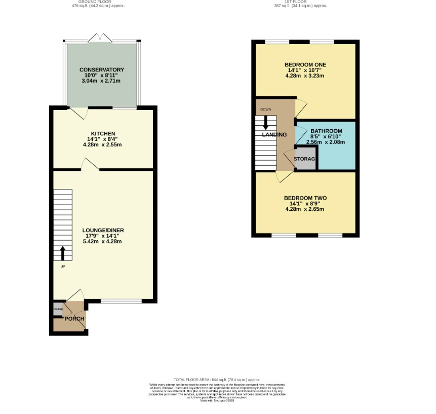 34, Wentwood Gardens, Devon floorplan
