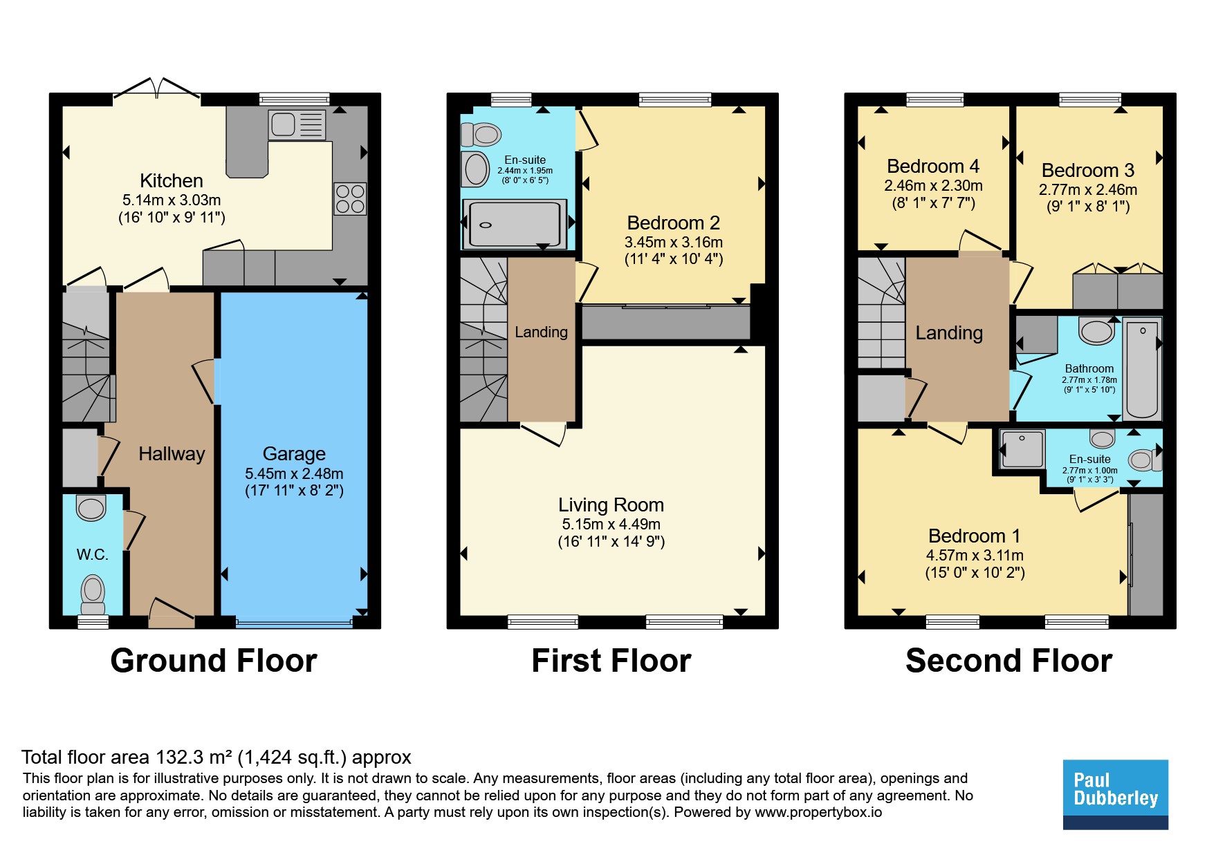 34, Darbys Way, Tipton floorplan