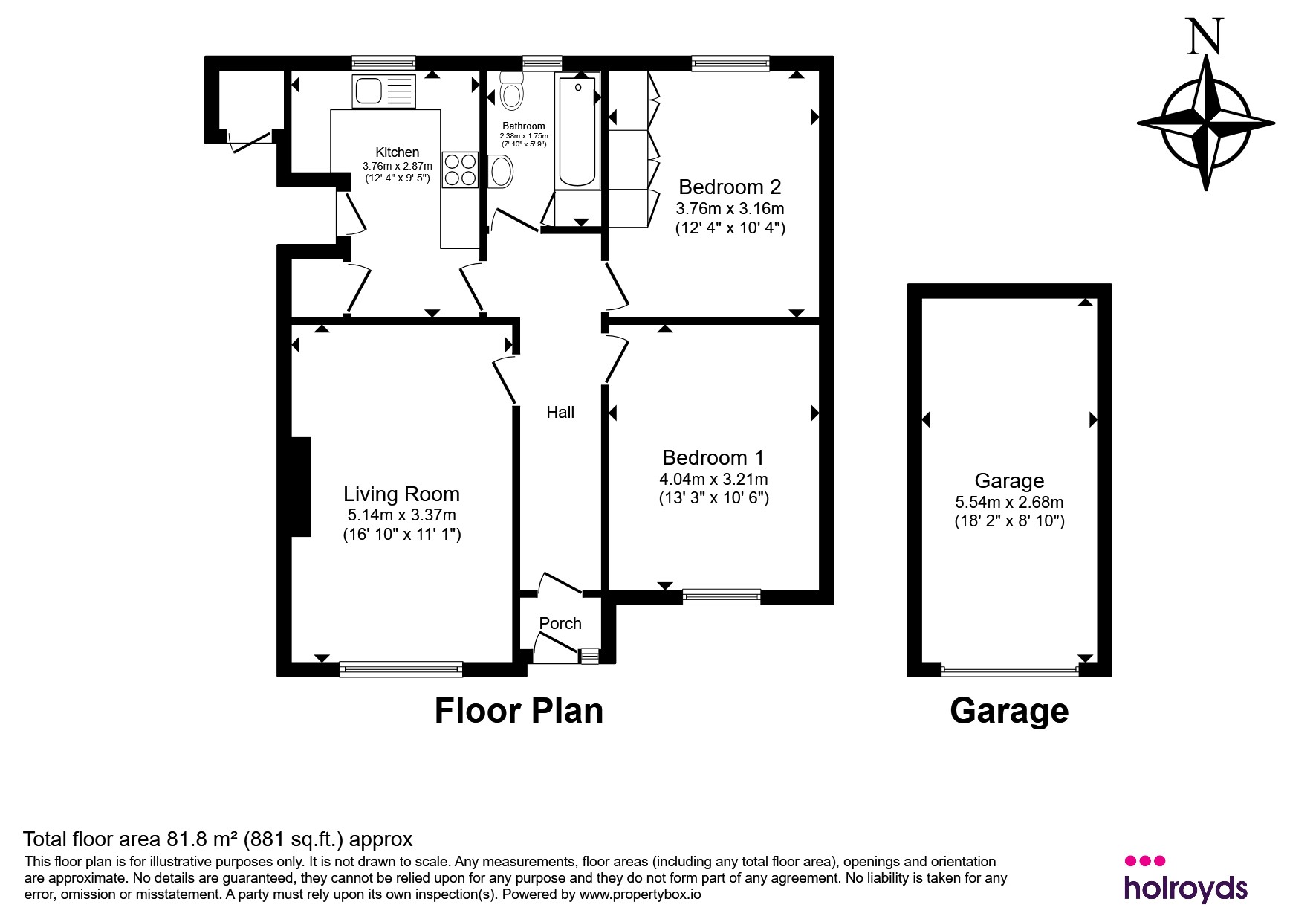 55, Goose Cote Lane, Keighley floorplan