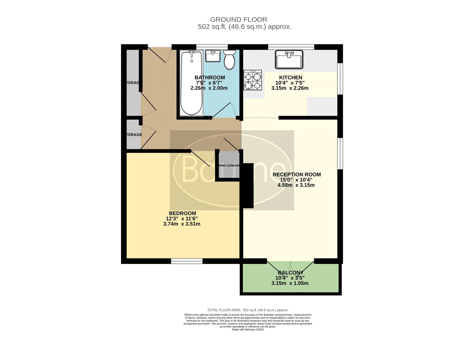Chester Road, Ash floorplan
