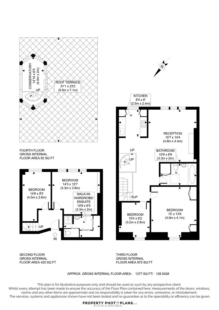 Flat 7, 121, Sutherland Avenue, Maida Vale, floorplan