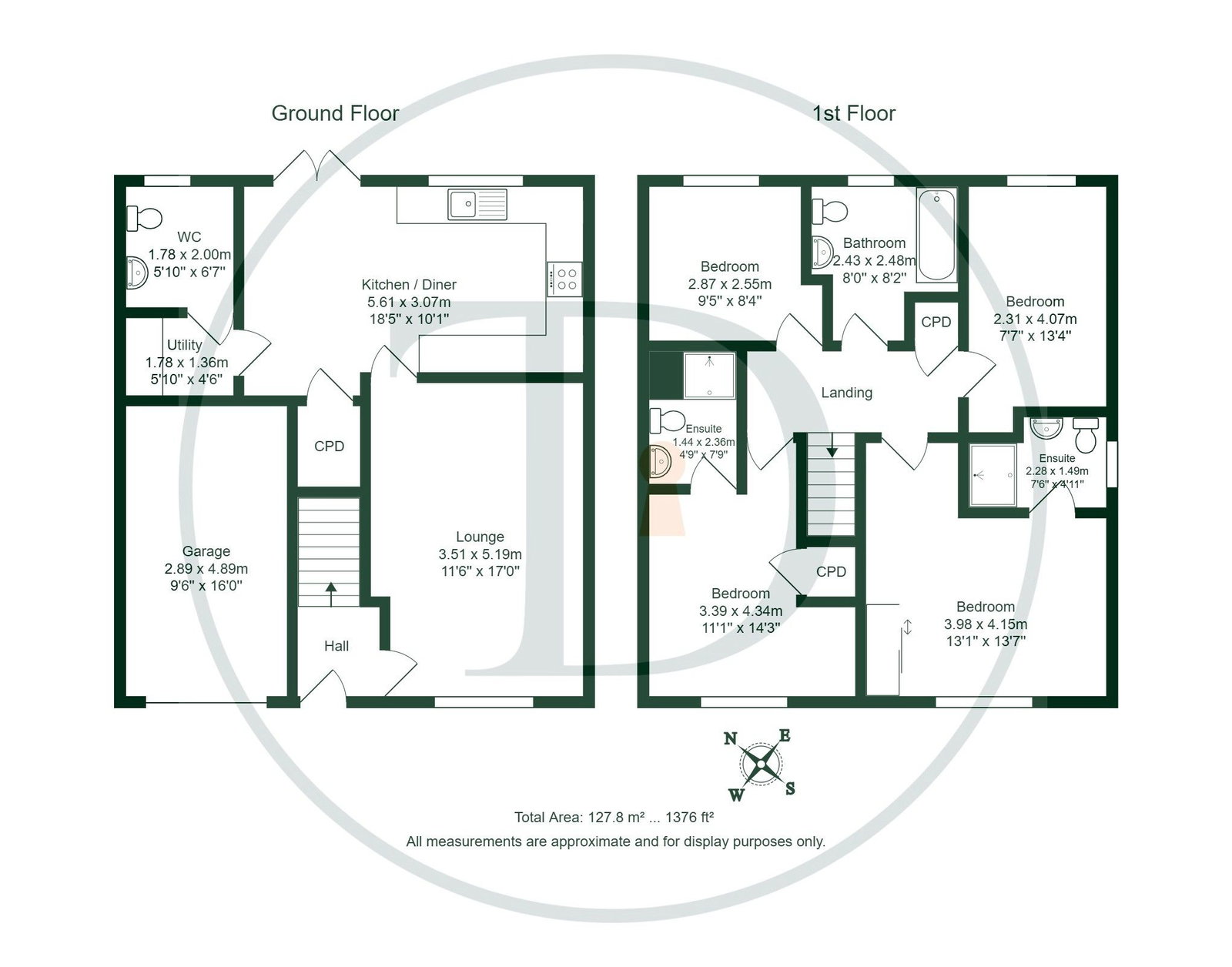 13, Brickworks Way, Ellesmere Port floorplan