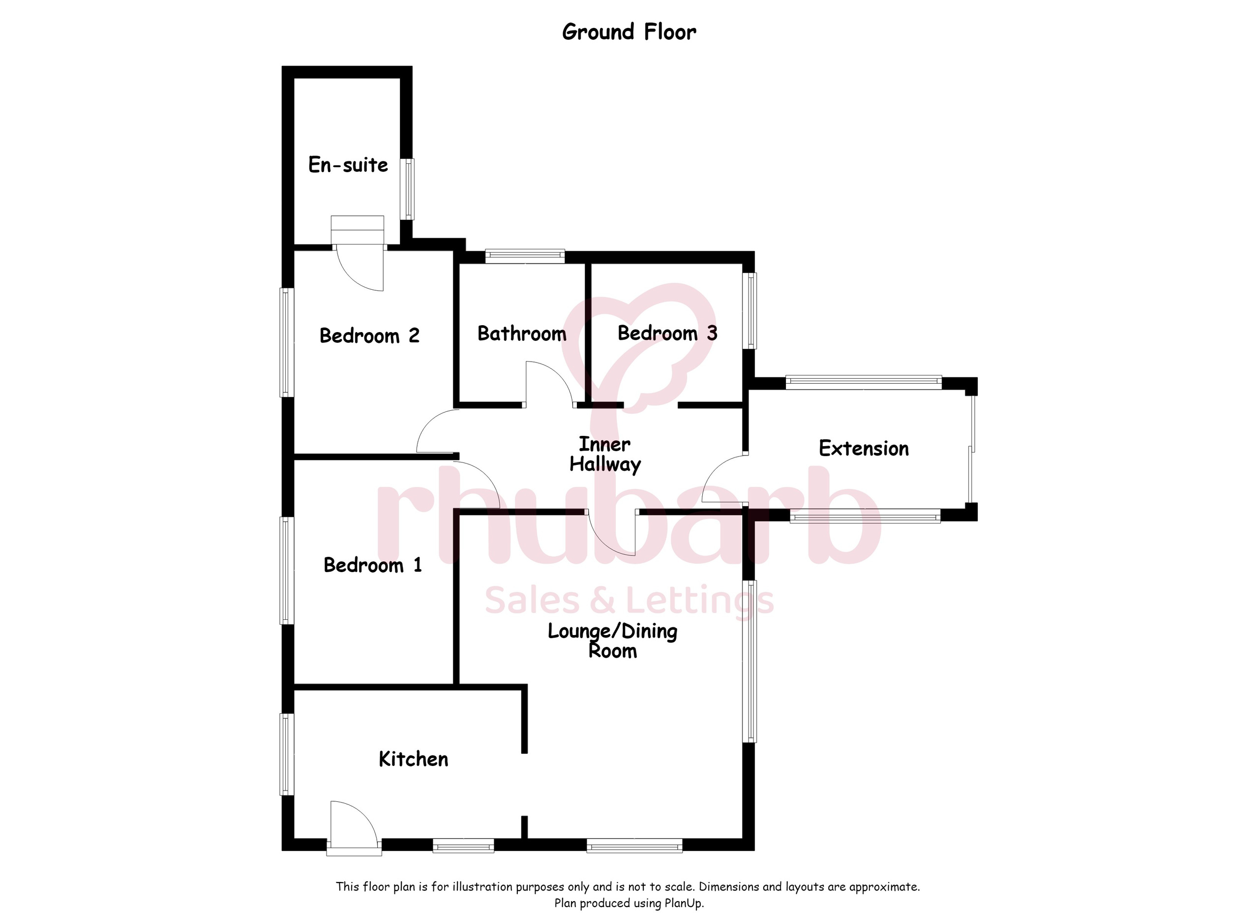 Pinmill, Waulkmill Close, Upton, Pontefract floorplan