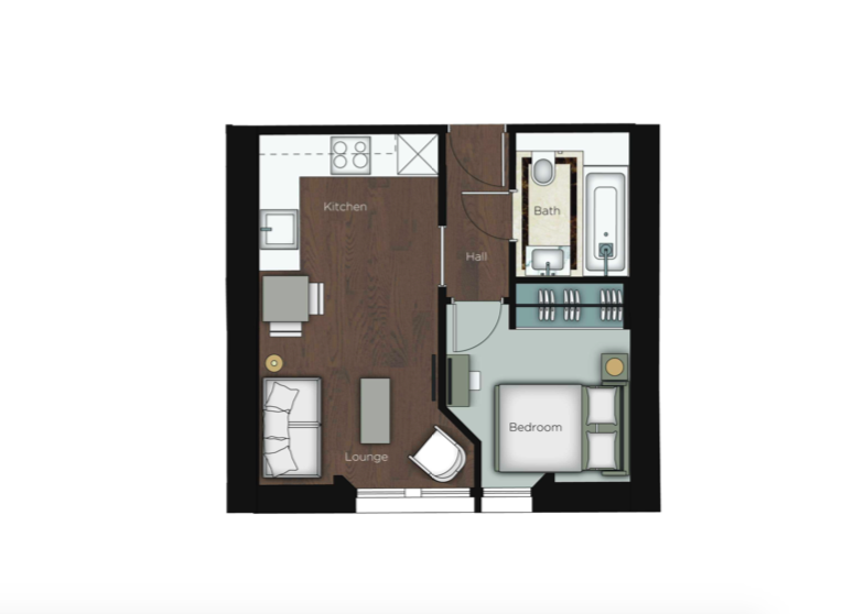 1 Bedrooms Flat to rent in Kensington Gardens Square, Bayswater, London W2