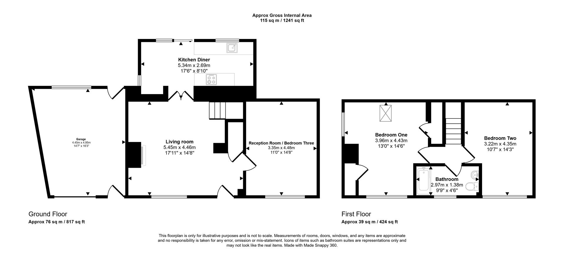 Maesycwm, Newport floorplan