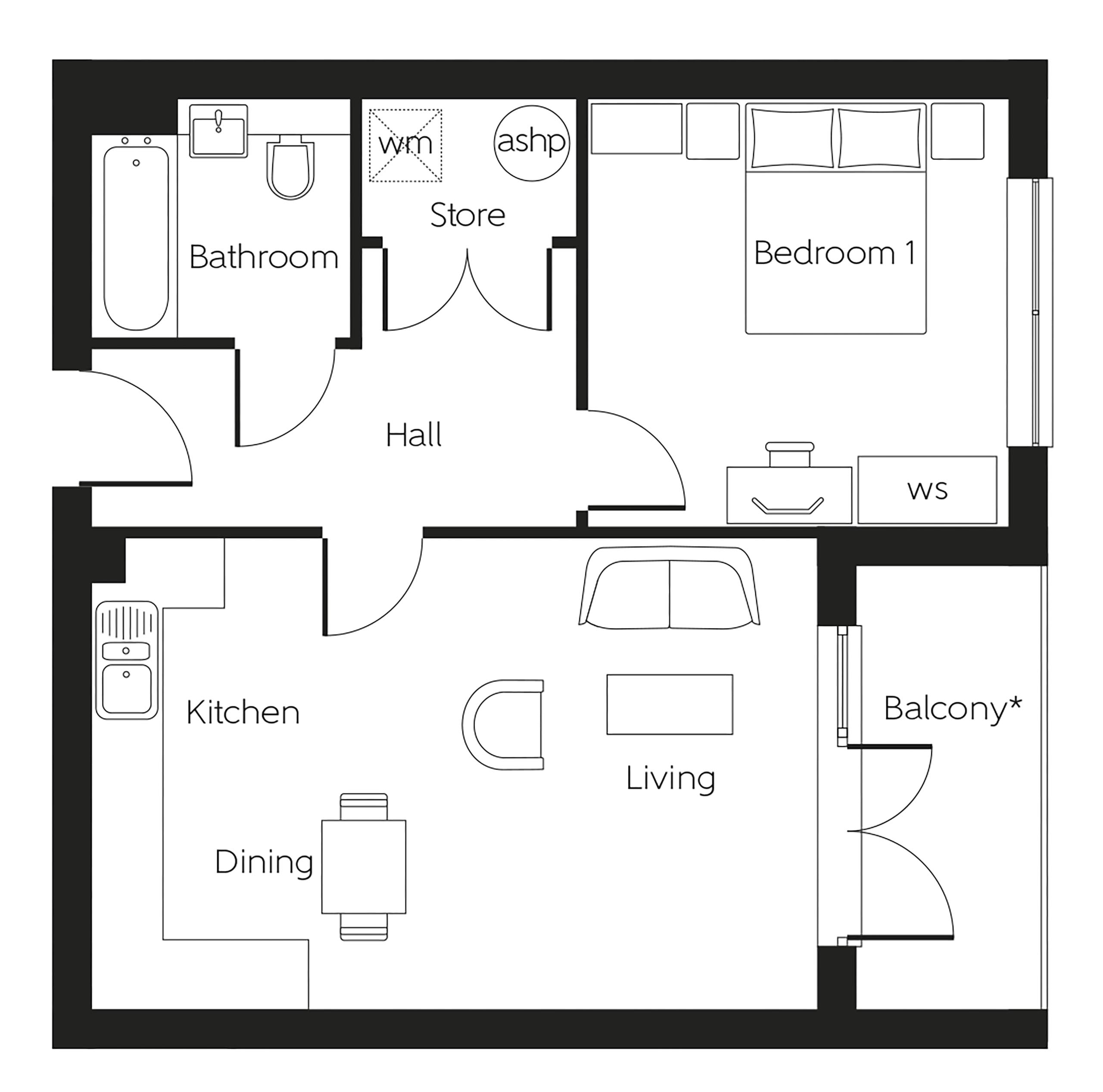 10, 97A-117 Caversham Road, Reading floorplan
