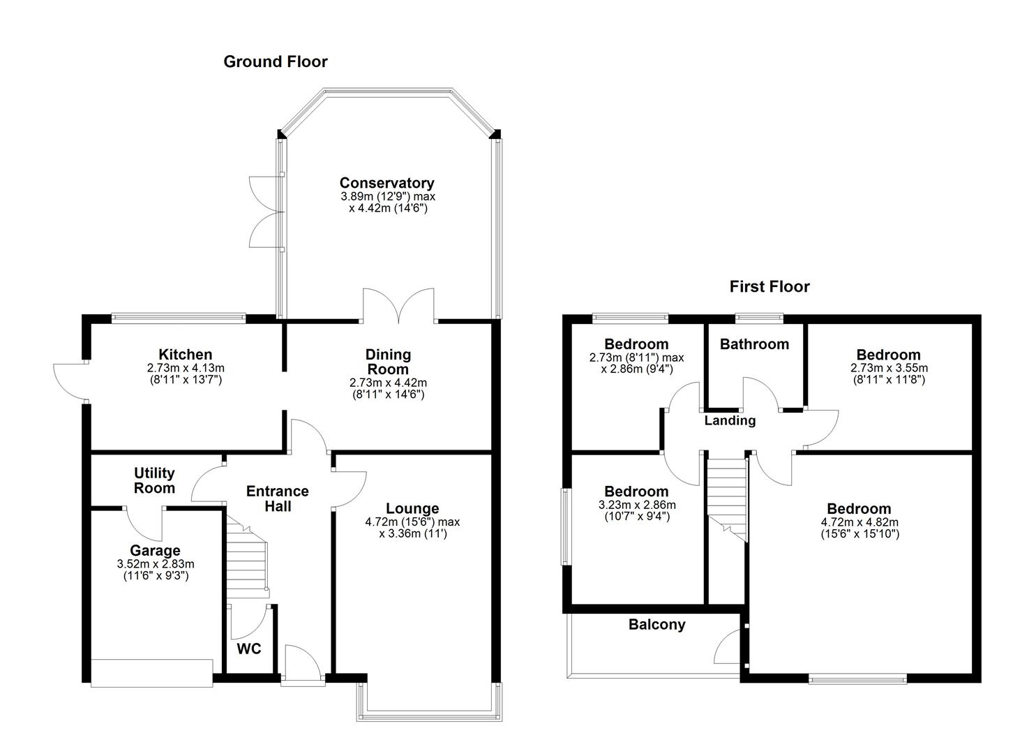 2, Coronation Avenue, East Tilbury floorplan