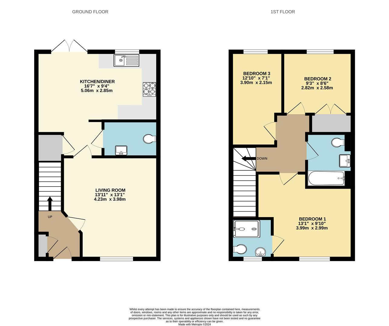 Fortibus Road, Countess Wear, Exeter EX2, 3 bedroom terraced house for