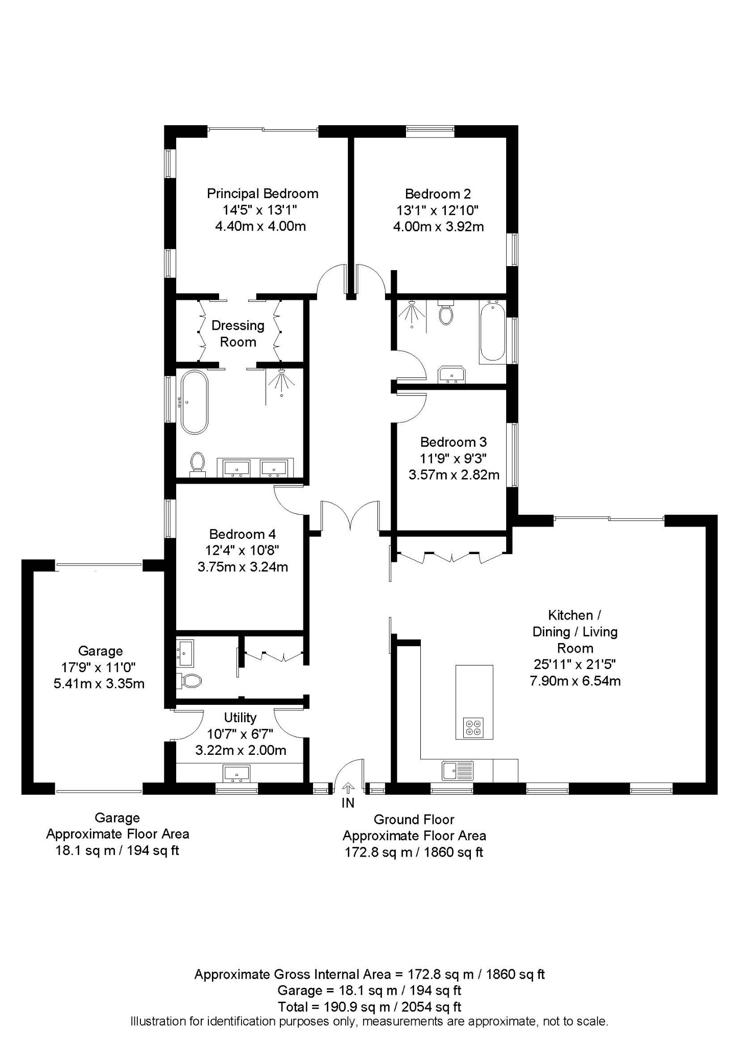 6 Folly Pathway, Radlett, Hertfordshire floorplan