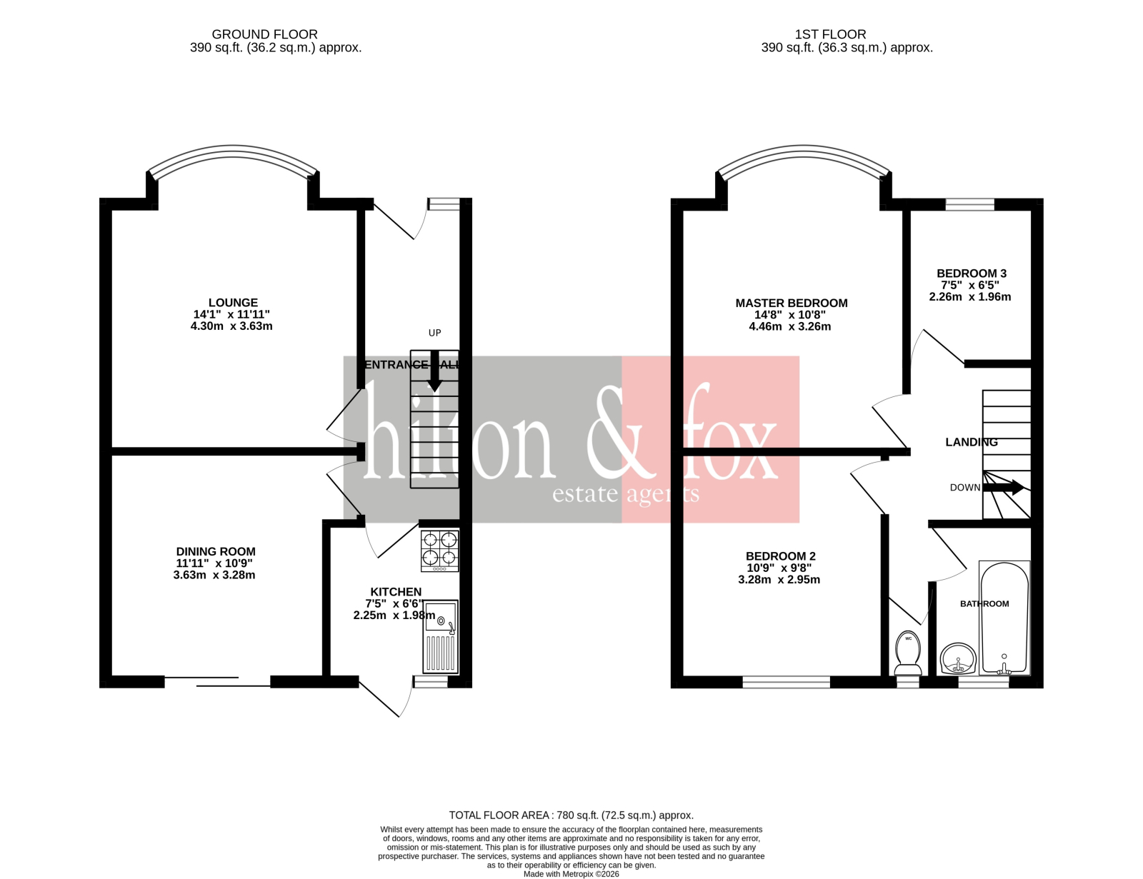 15 Carlyon Close, Wembley floorplan