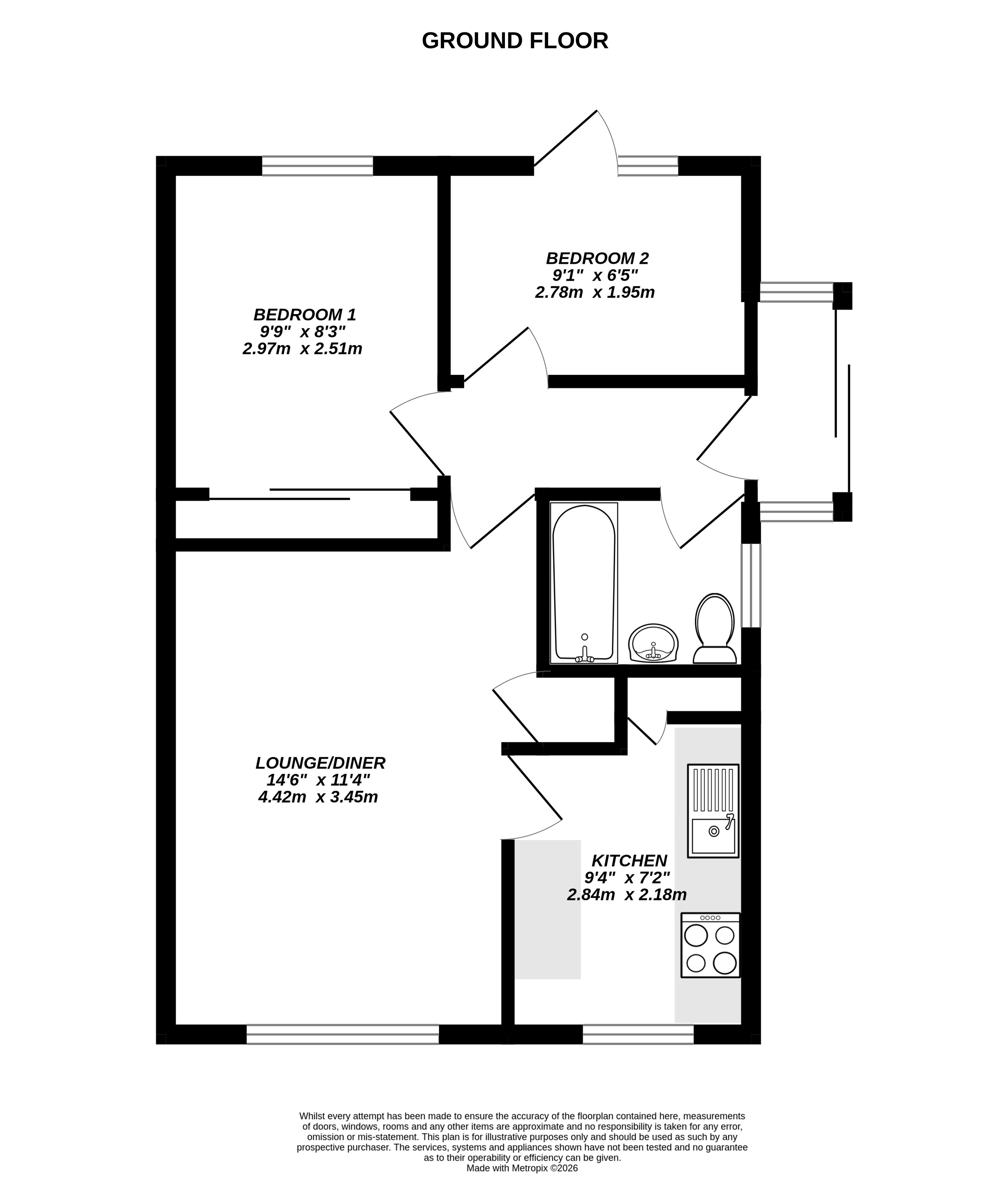 16, Jubilee Close, Hampshire floorplan