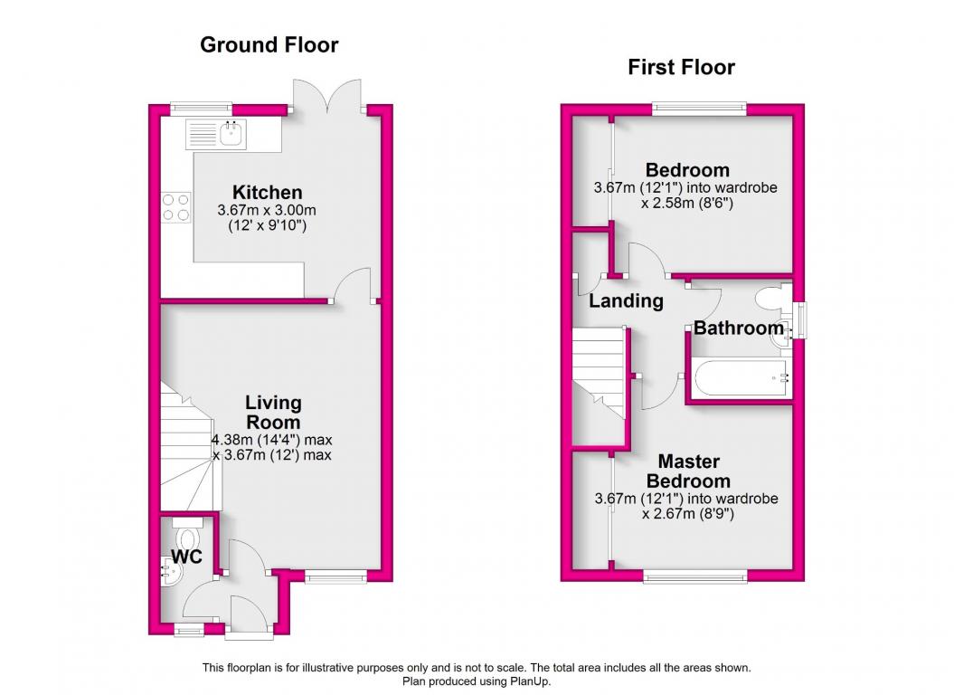 2 Bedrooms End terrace house for sale in Deller Street, Binfield RG42