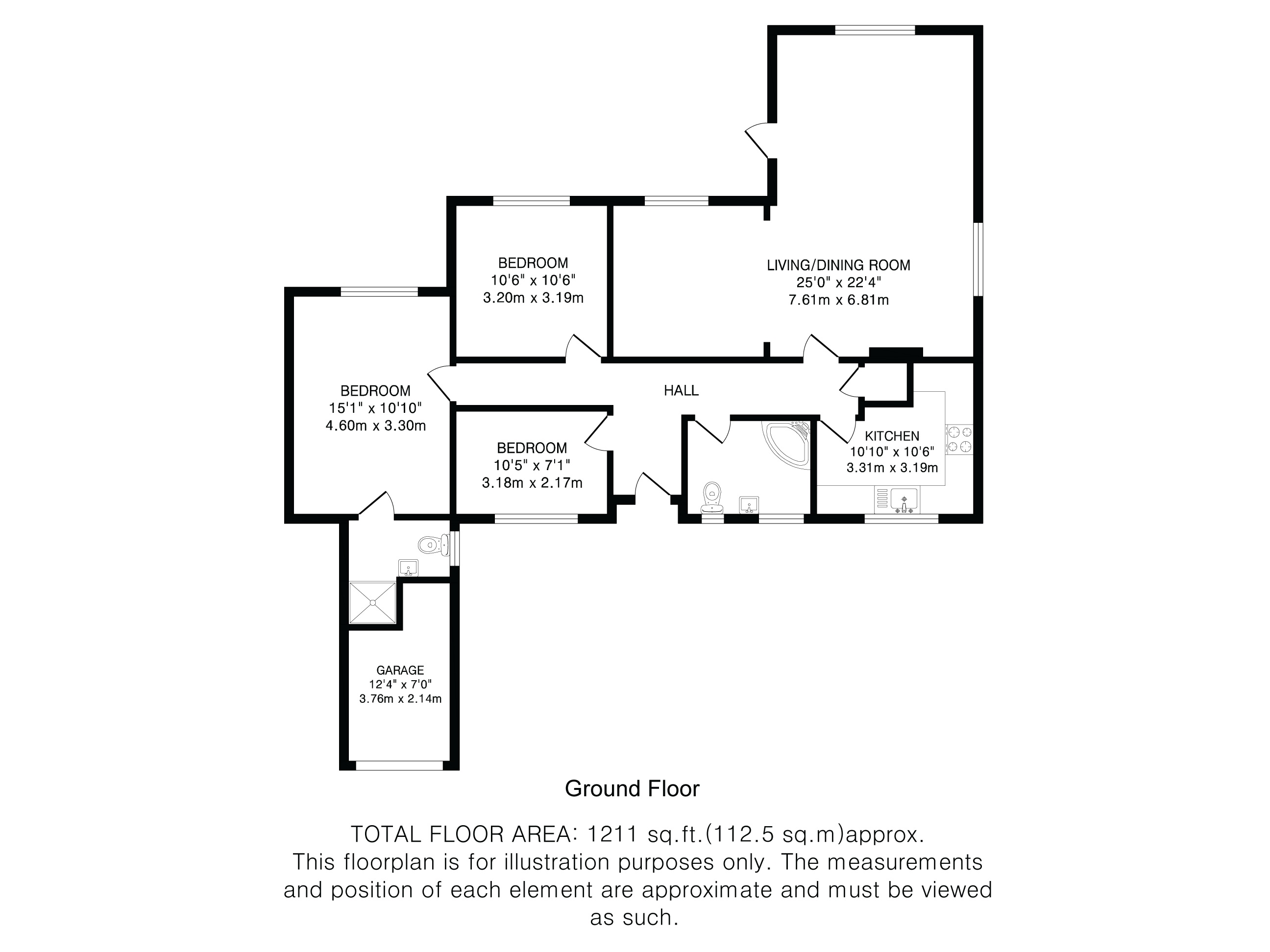 21, Broom Hill, Hertfordshire floorplan