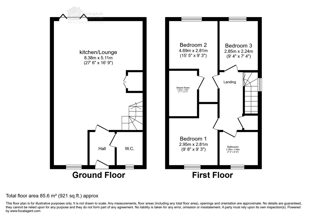 2, Bluebird Avenue, Newark floorplan