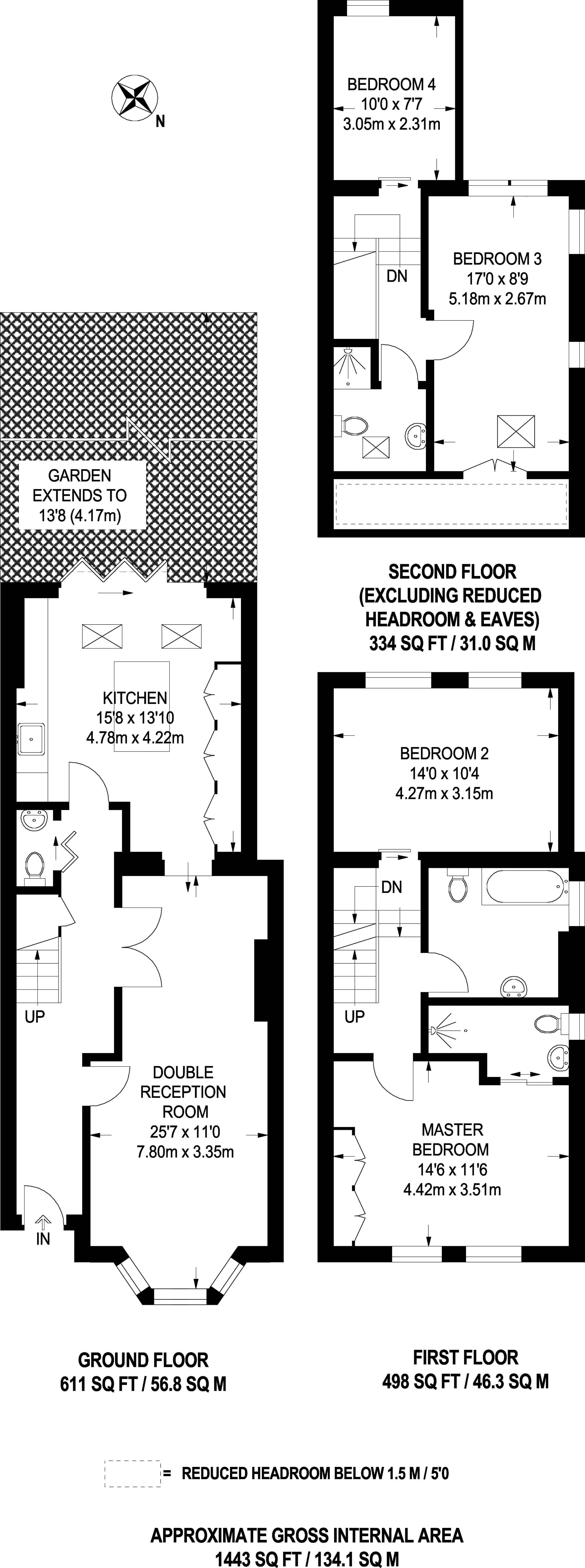 4 Bedrooms  to rent in Derby Road, Wimbledon SW19