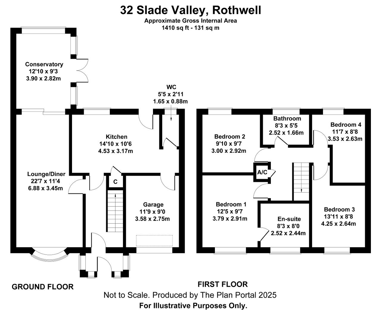 32, Slade Valley Avenue, Rothwell floorplan