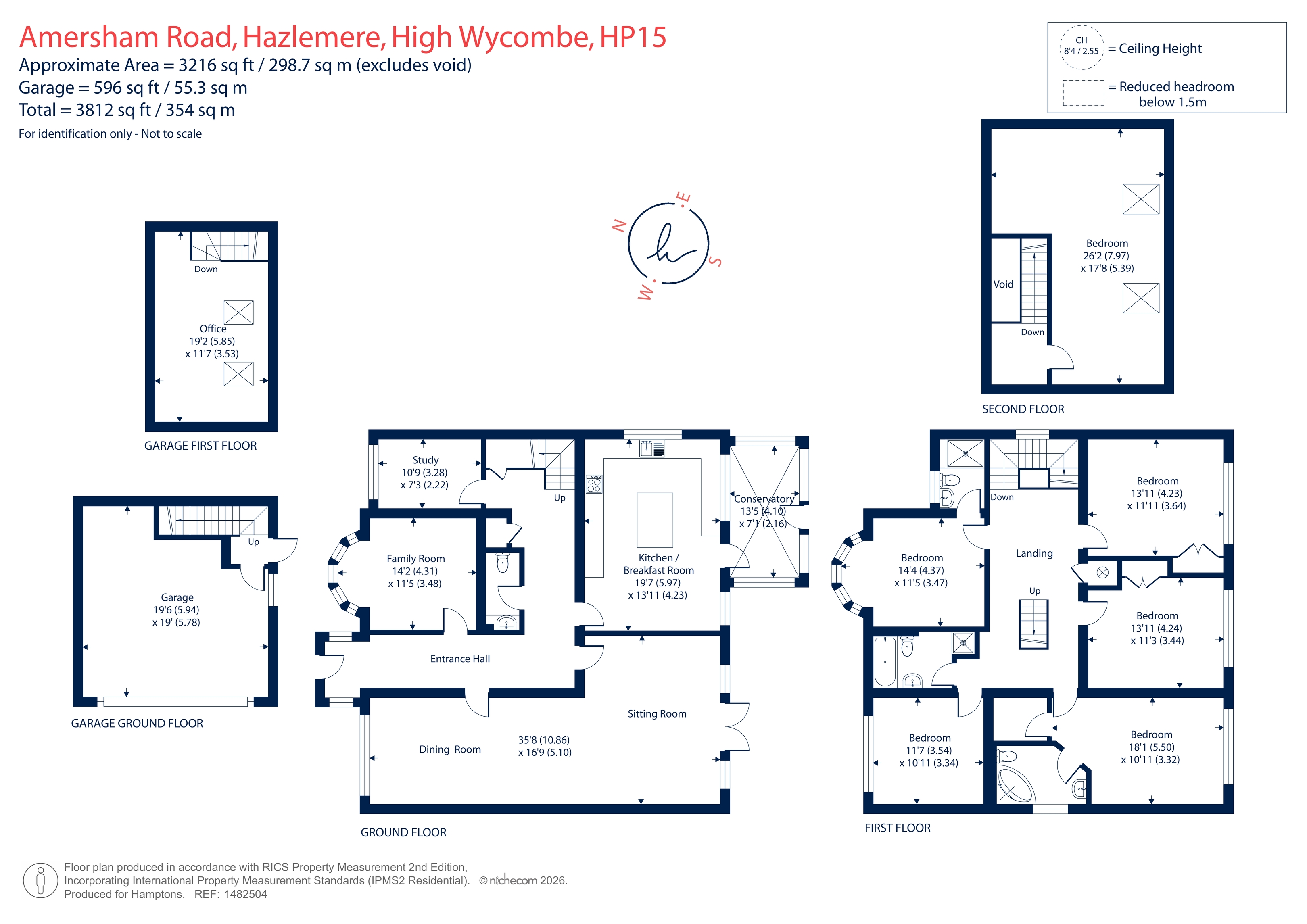 Beech House, Amersham Road, High Wycombe floorplan