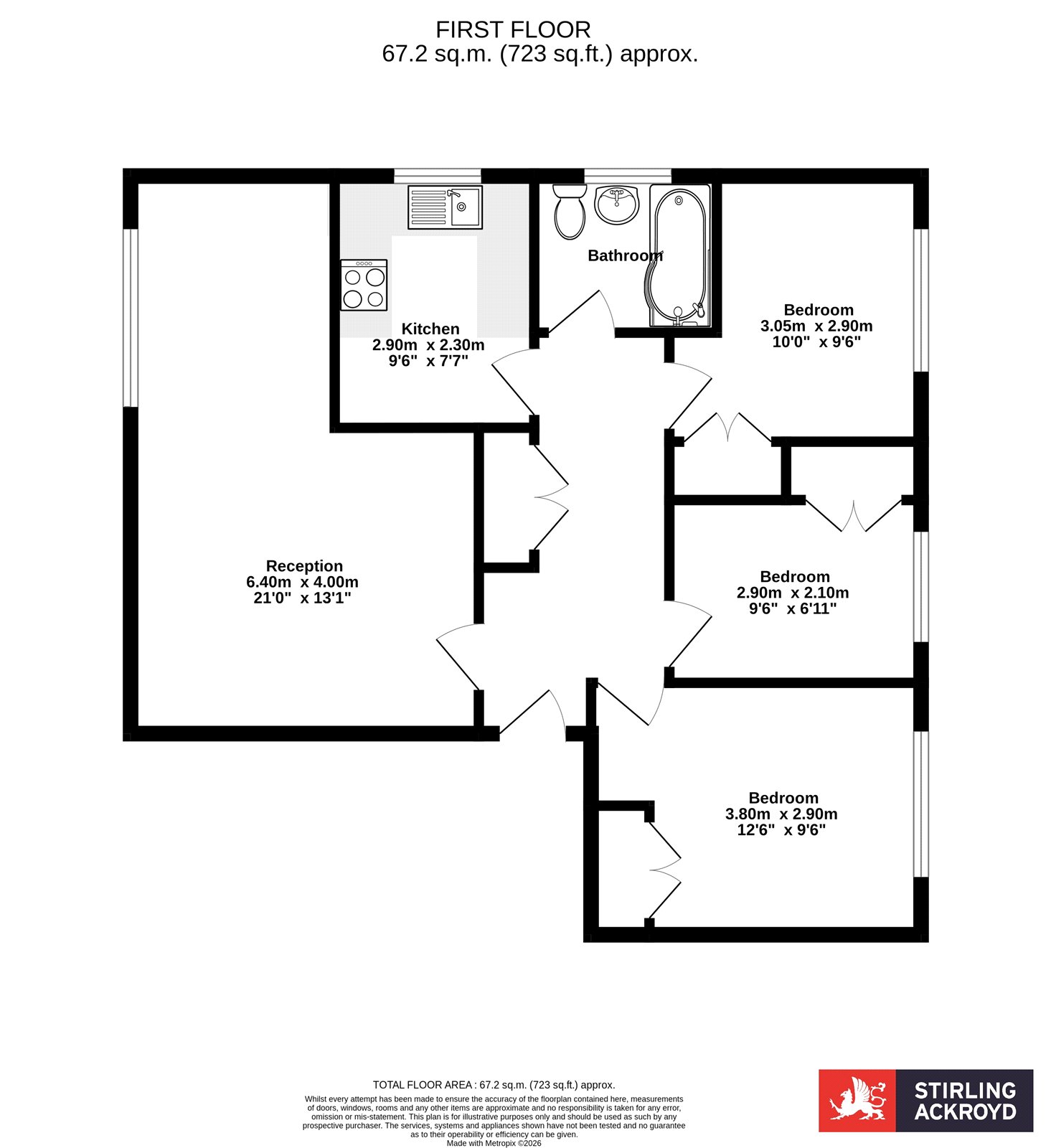 Broad Street, Surrey floorplan