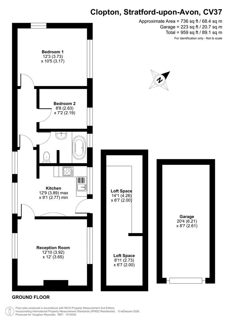 Rosekeepers Cottage, Clopton House, Stratford-Upon-Avon floorplan