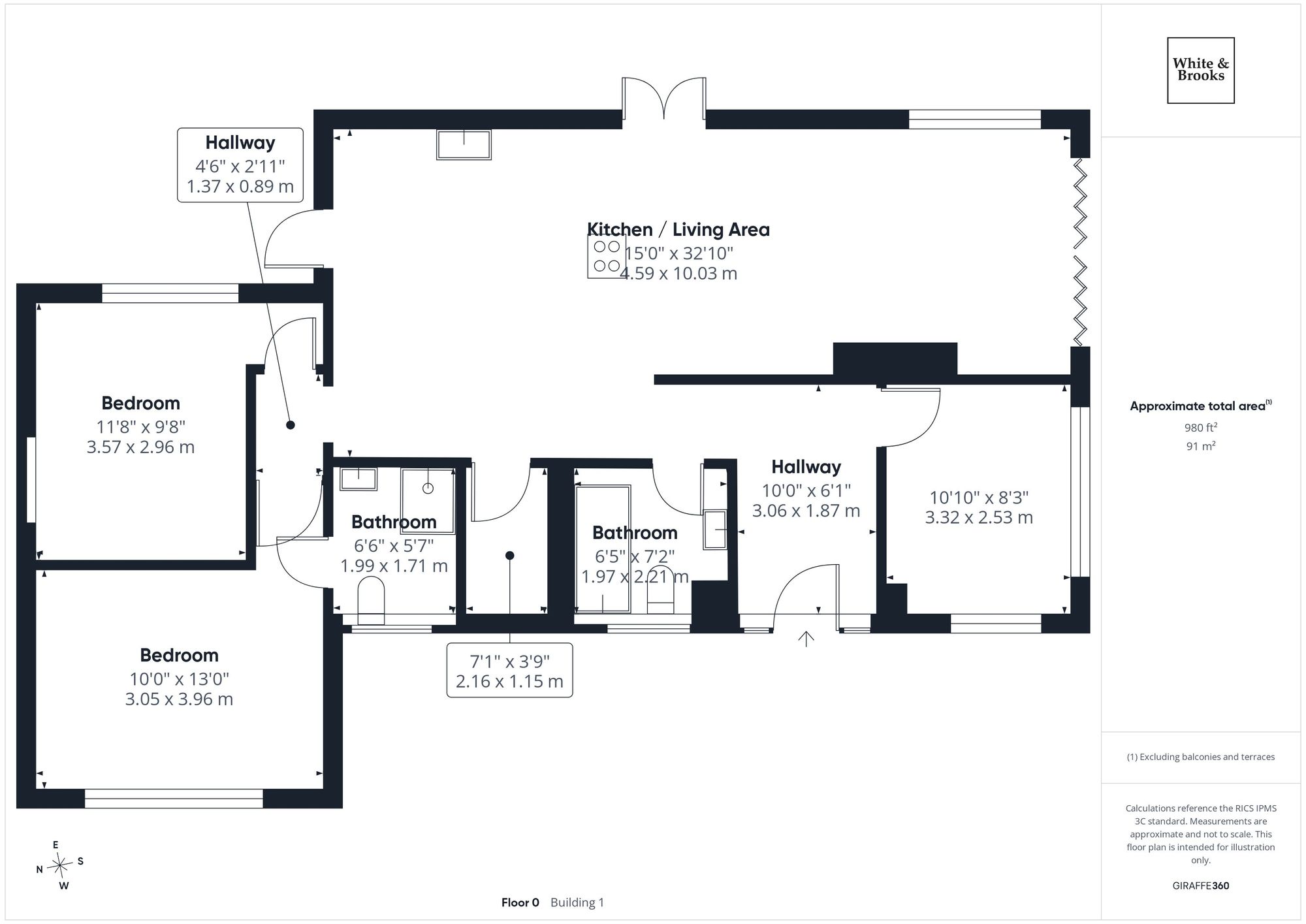 6 Godwin Way, Chichester floorplan