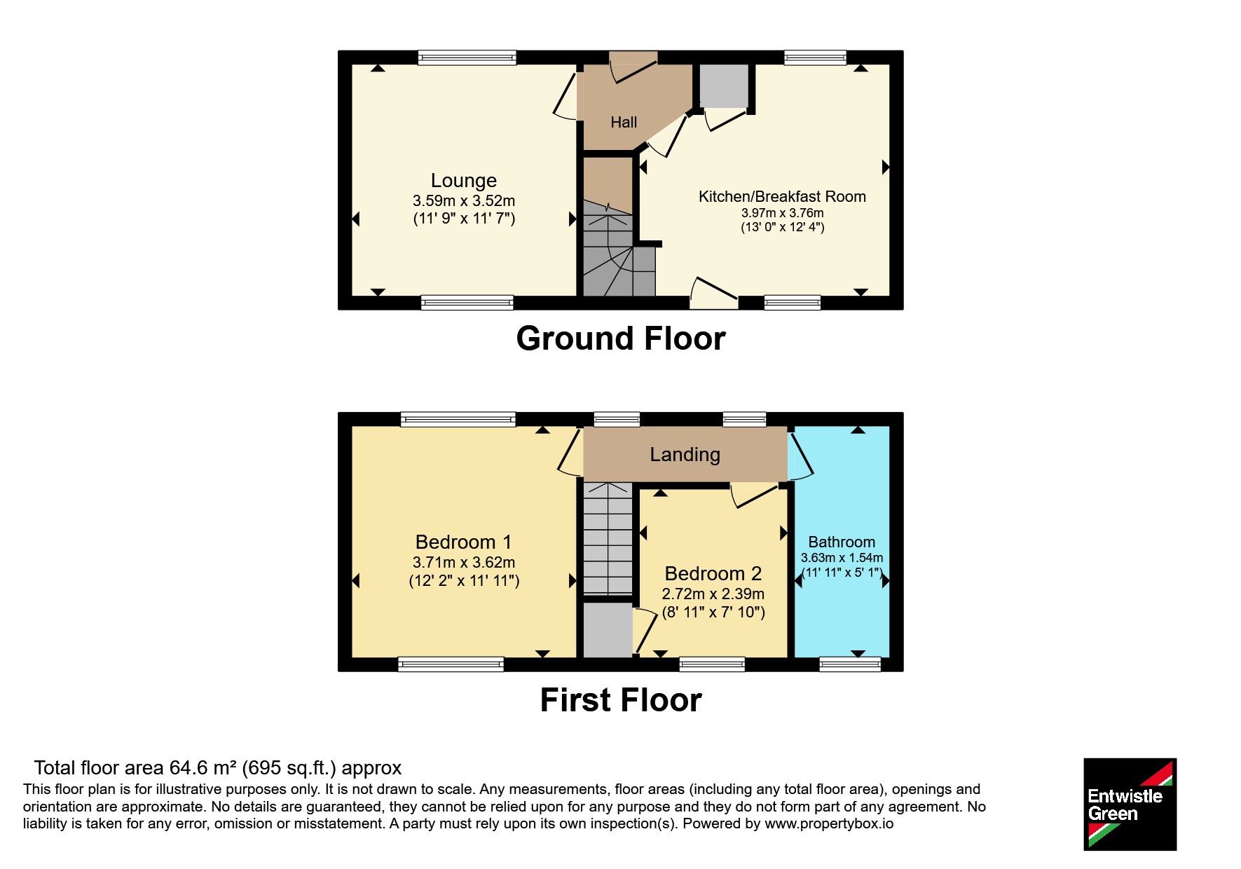5, Hopwood Street, Lancashire floorplan