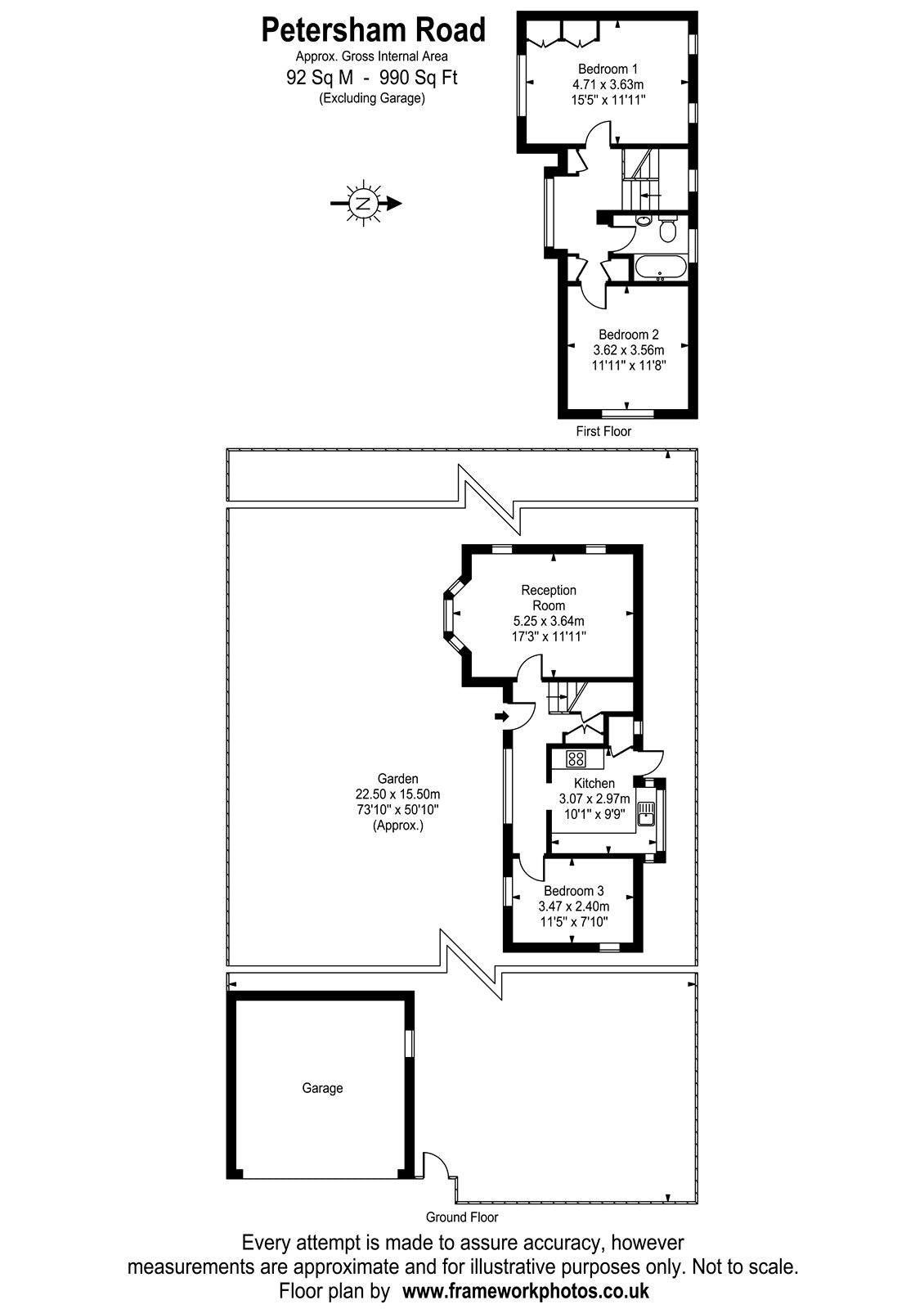 301, Petersham Road, Petersham floorplan