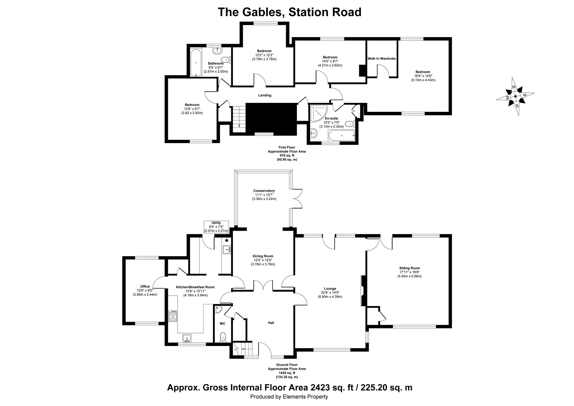 The Gables, Nottingham floorplan