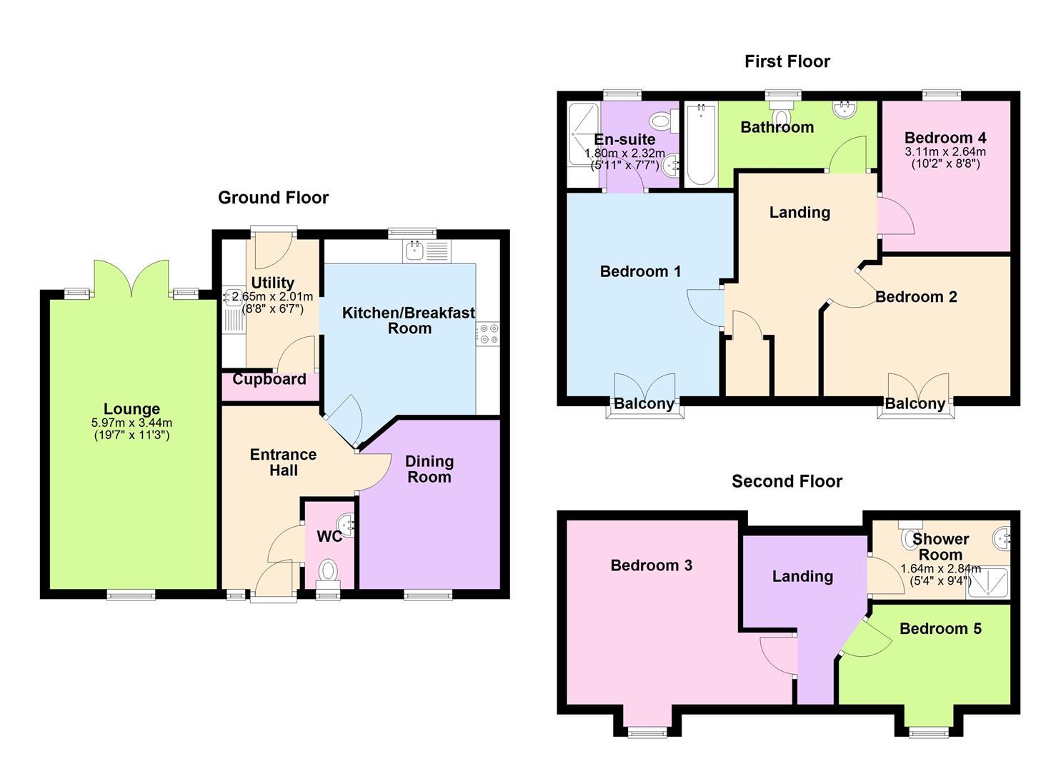 21, Silver Hill, Peterborough floorplan