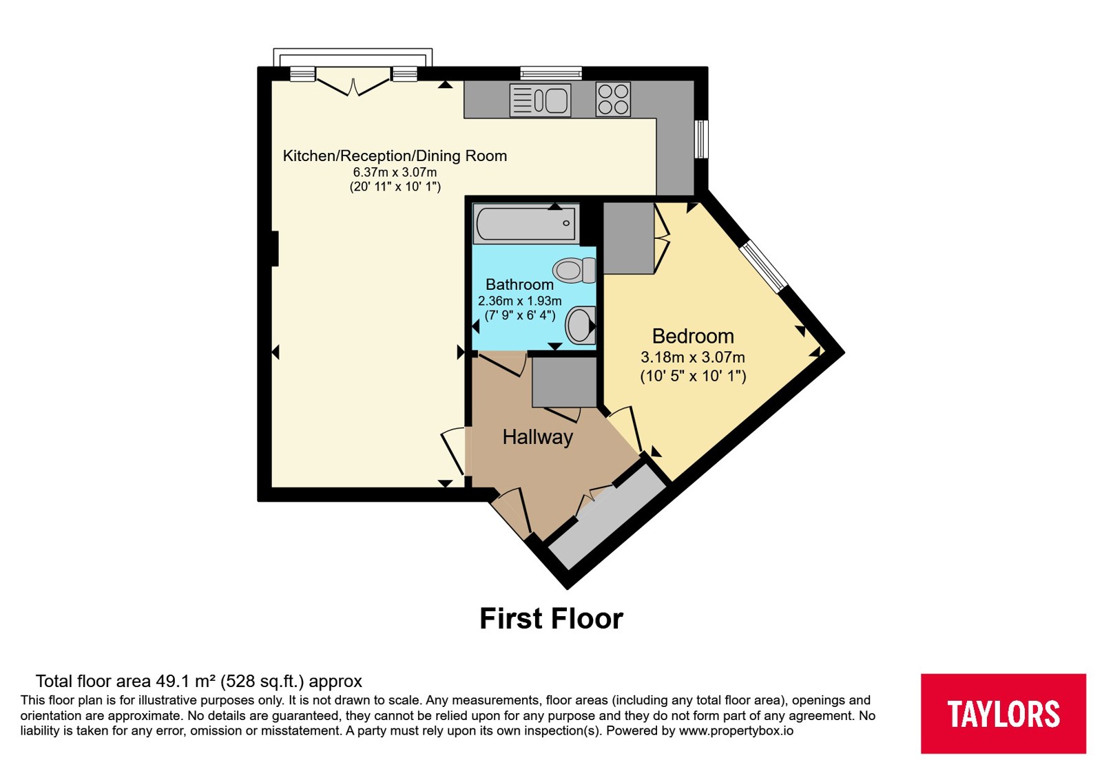 70, Arnold Road, Bristol floorplan