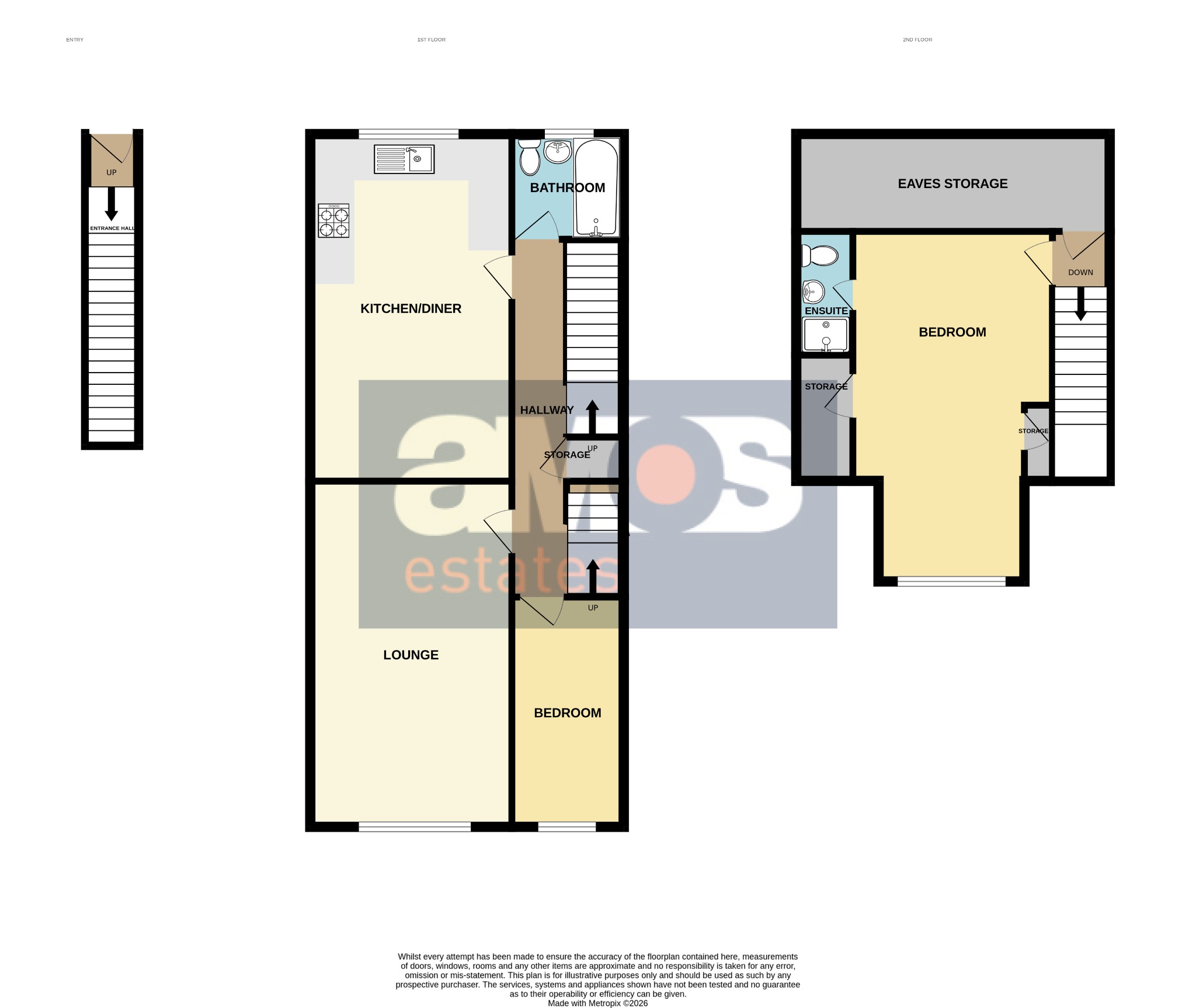 220a Main Road, Hawkwell, Essex floorplan